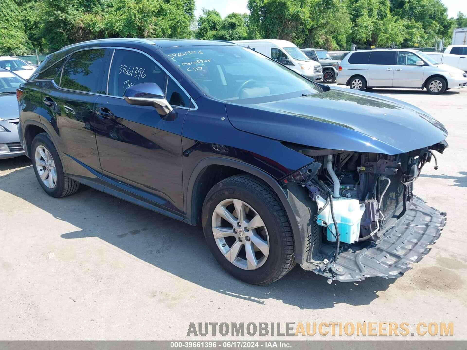 2T2BZMCA0HC093982 LEXUS RX 350 2017