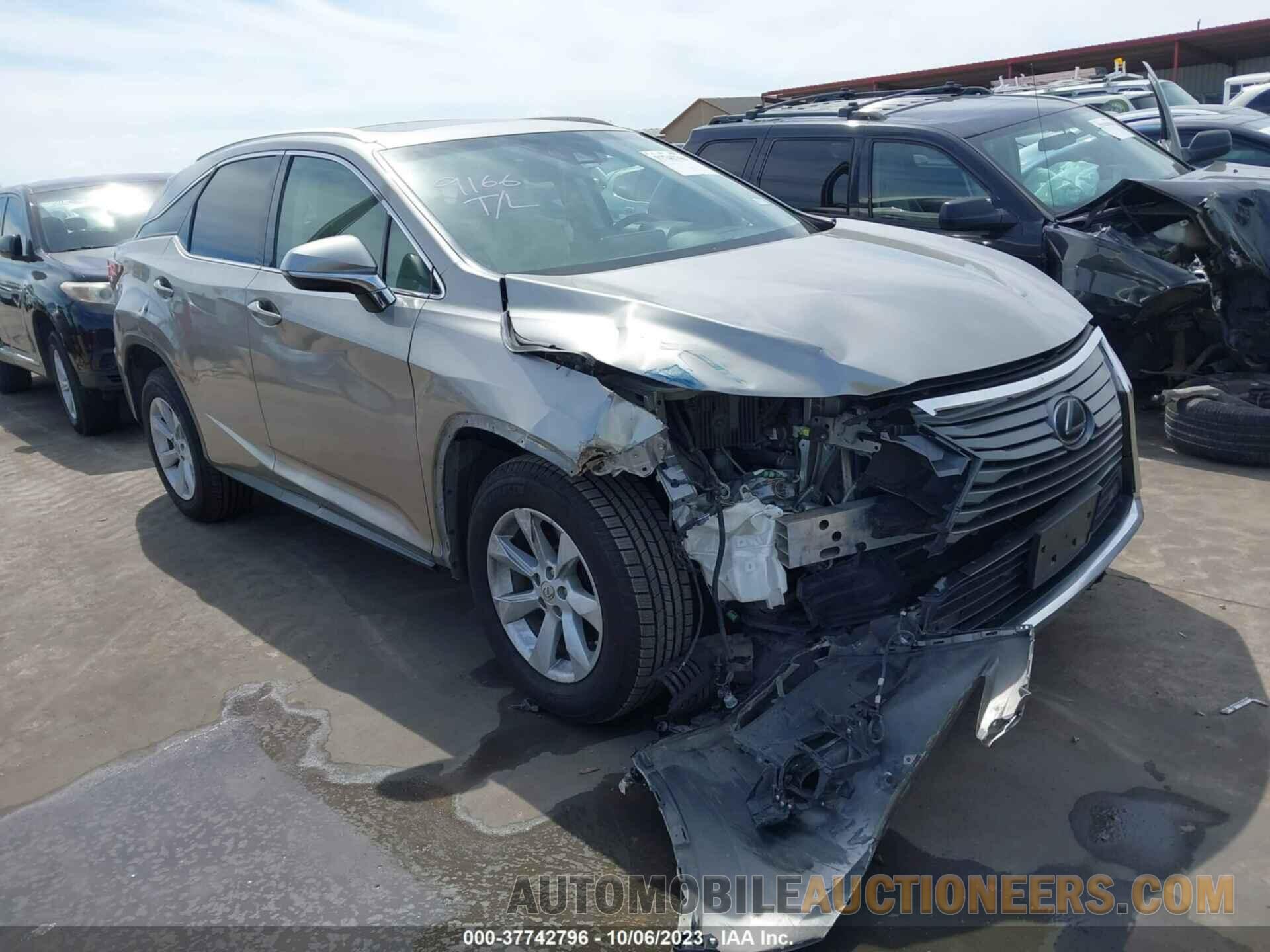 2T2BZMCA0HC100090 LEXUS RX 2017