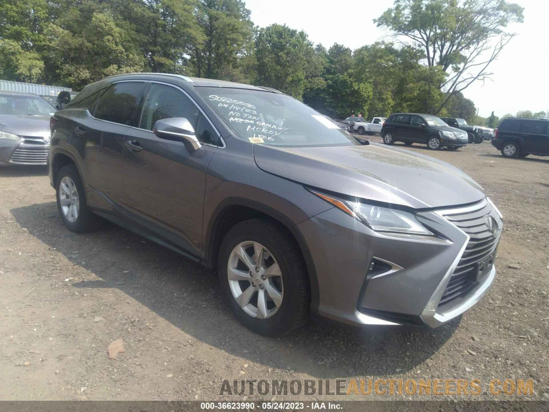 2T2BZMCA0HC123918 LEXUS RX 2017