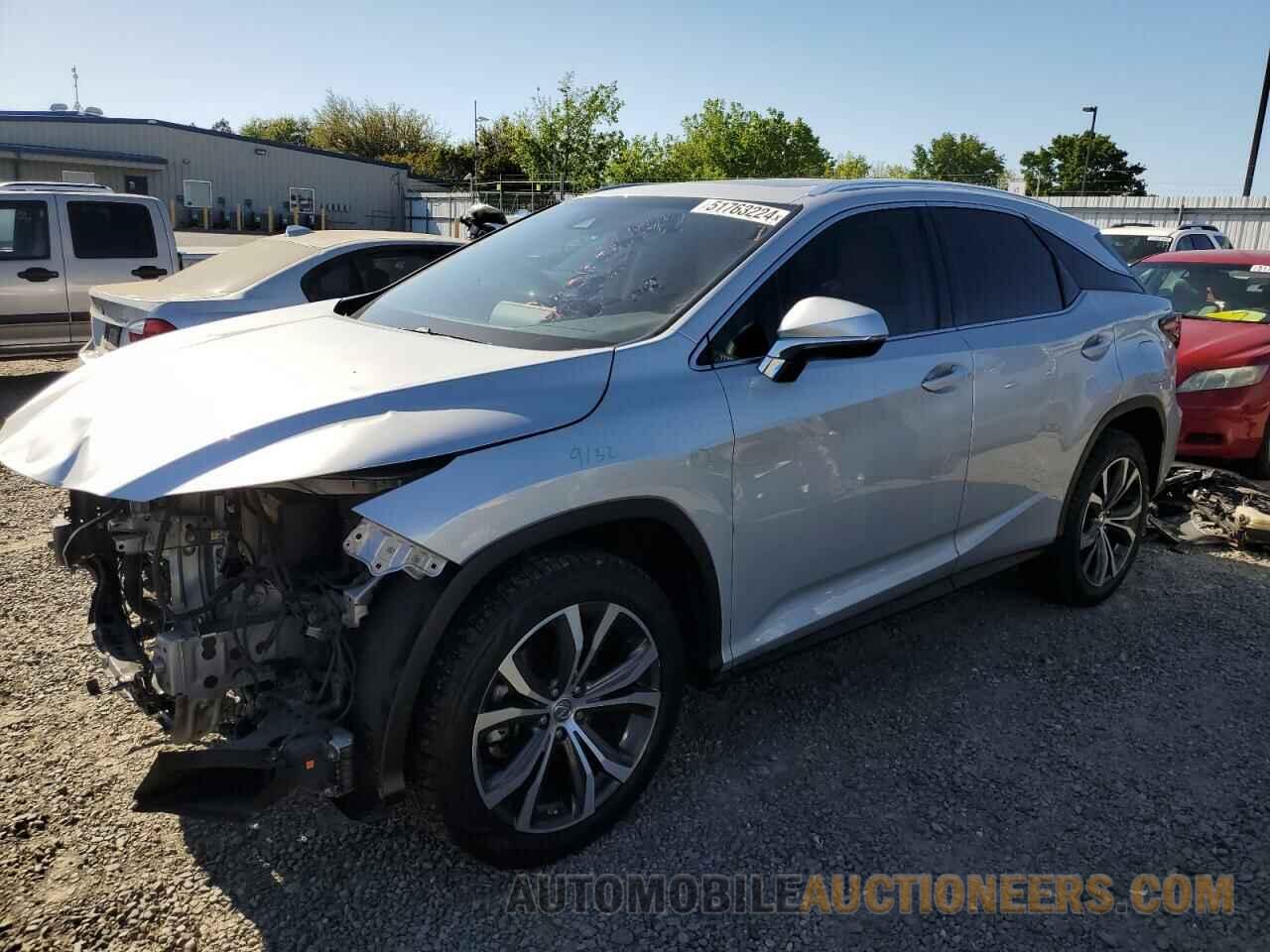 2T2BZMCA0HC131601 LEXUS RX350 2017