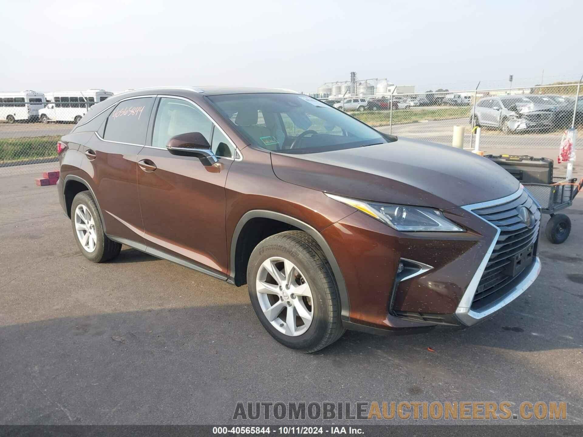 2T2BZMCA0HC132392 LEXUS RX 2017