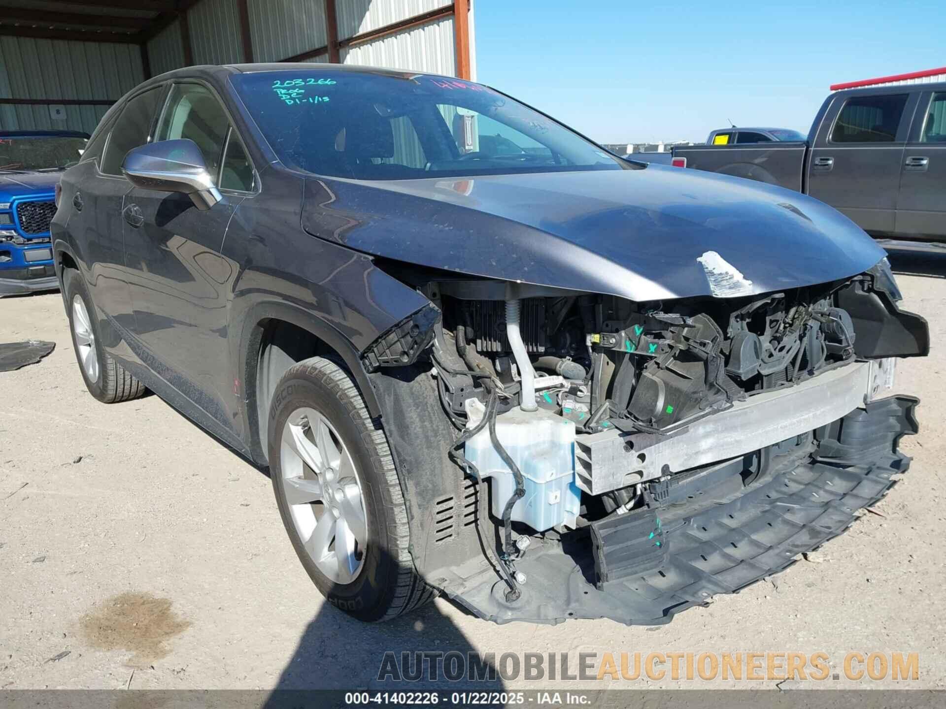 2T2BZMCA0HC134661 LEXUS RX 350 2017