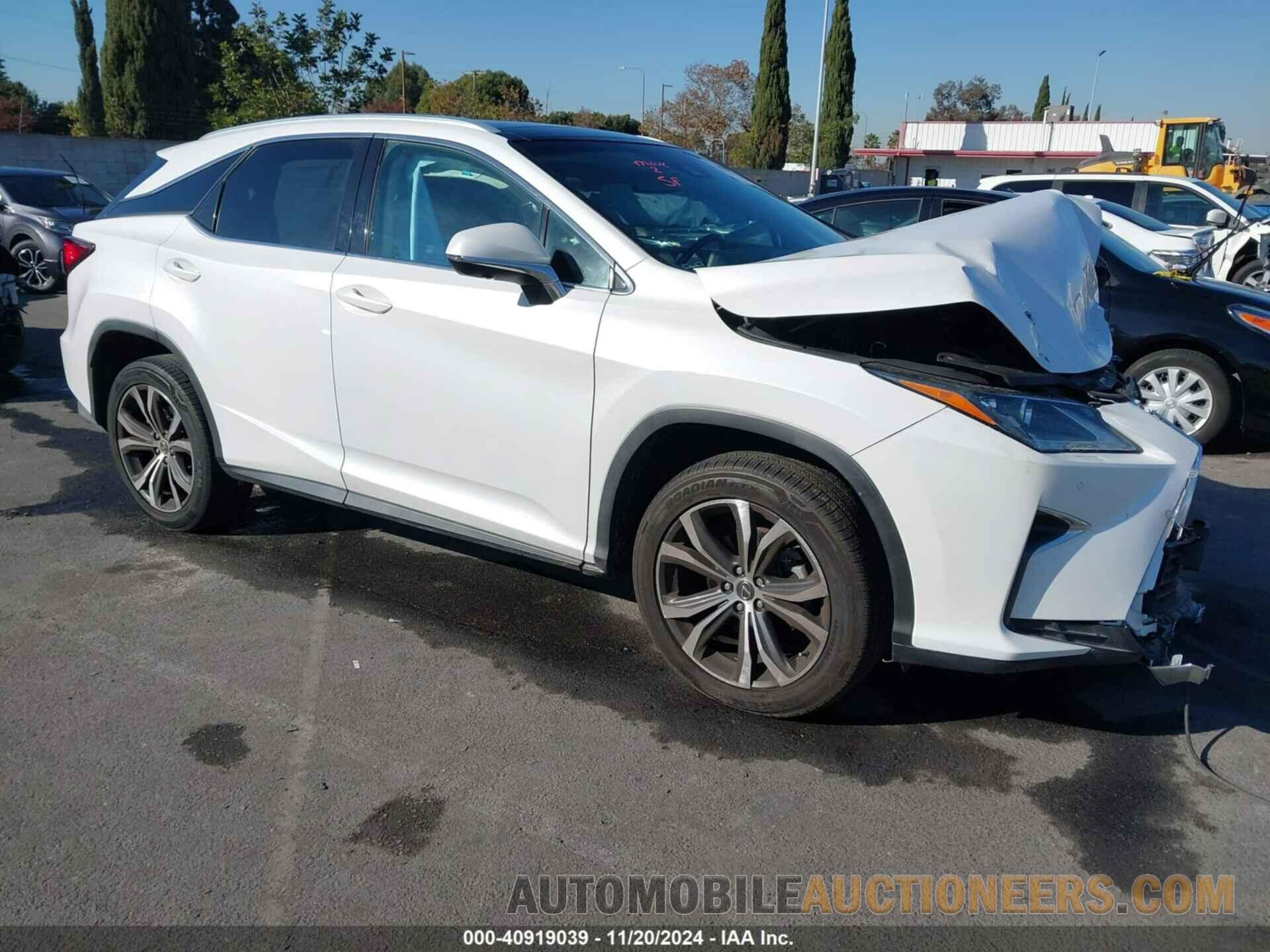 2T2BZMCA0JC148565 LEXUS RX 2018