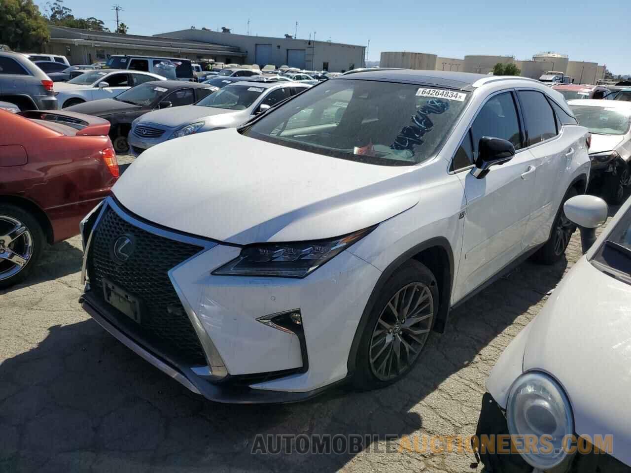 2T2BZMCA0JC154799 LEXUS RX350 2018