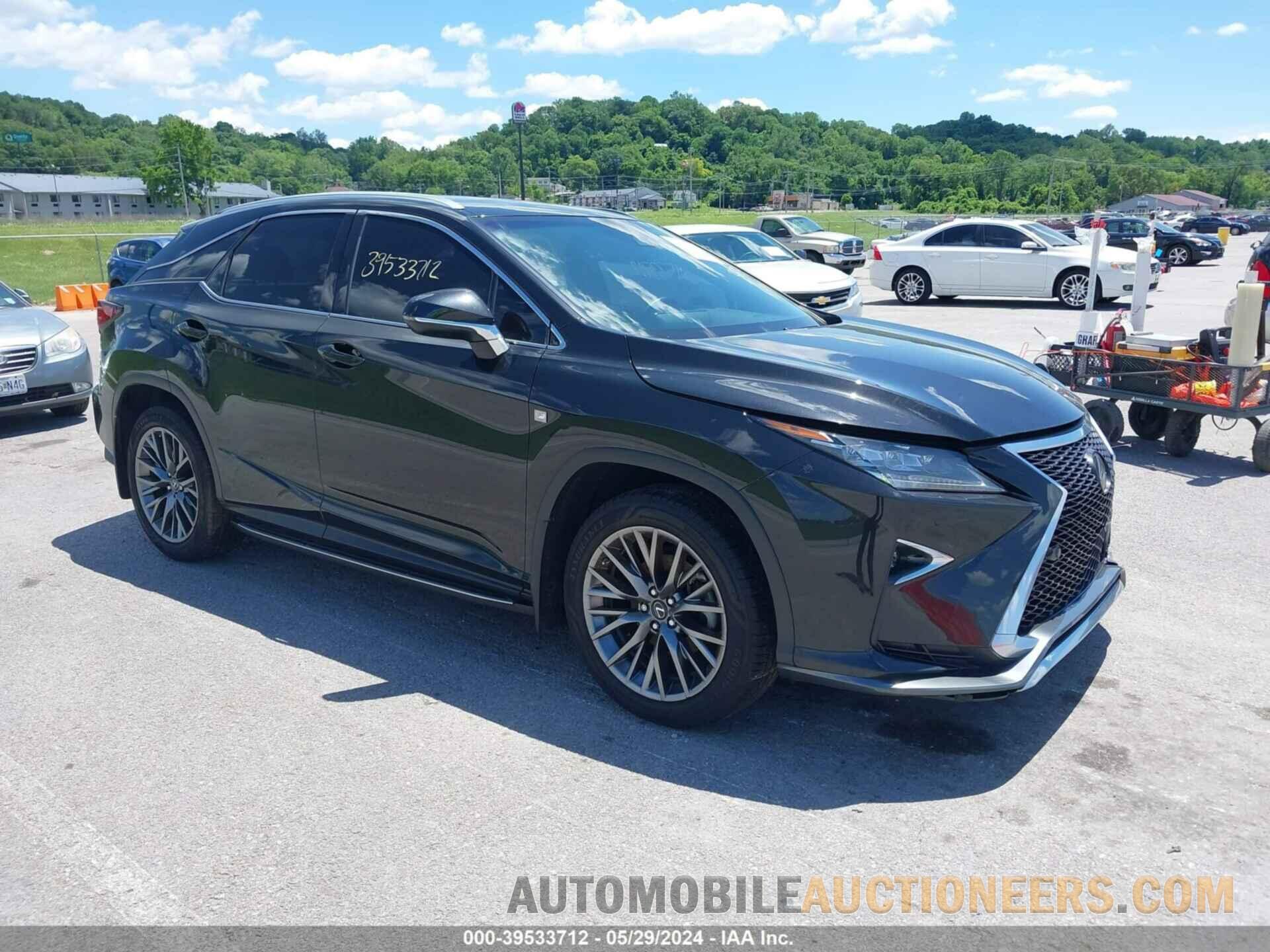 2T2BZMCA0JC164801 LEXUS RX 350 2018