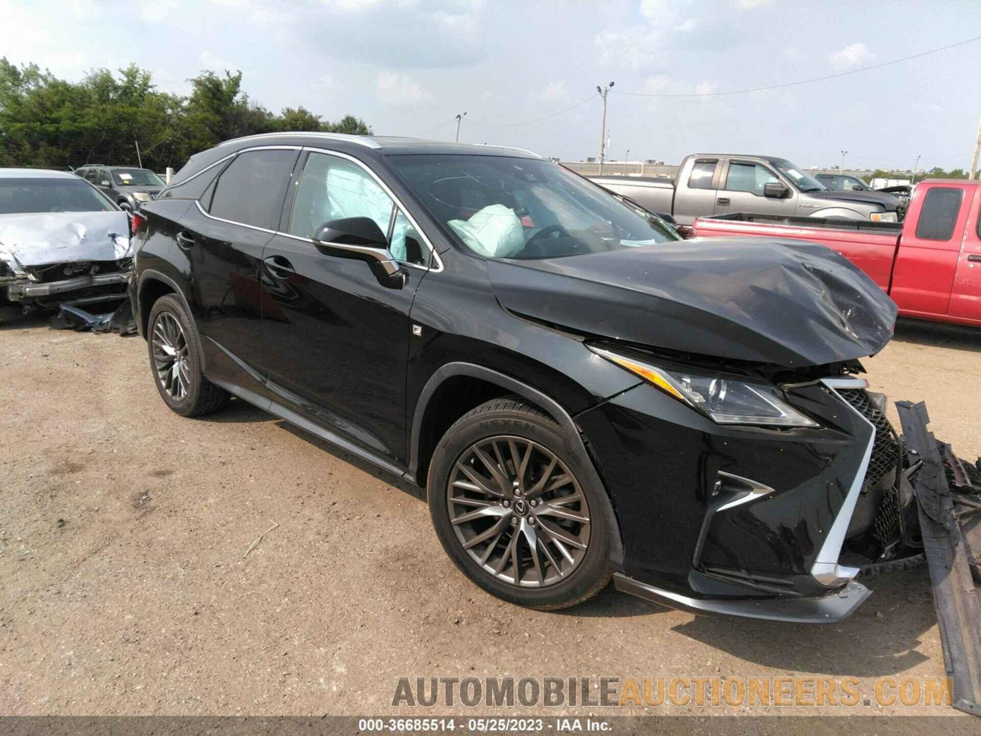 2T2BZMCA0KC177582 LEXUS RX 2019