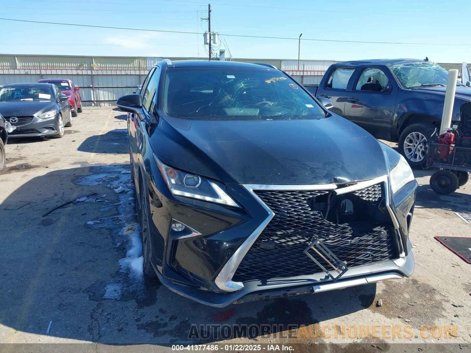 2T2BZMCA1GC012650 LEXUS RX 350 2016