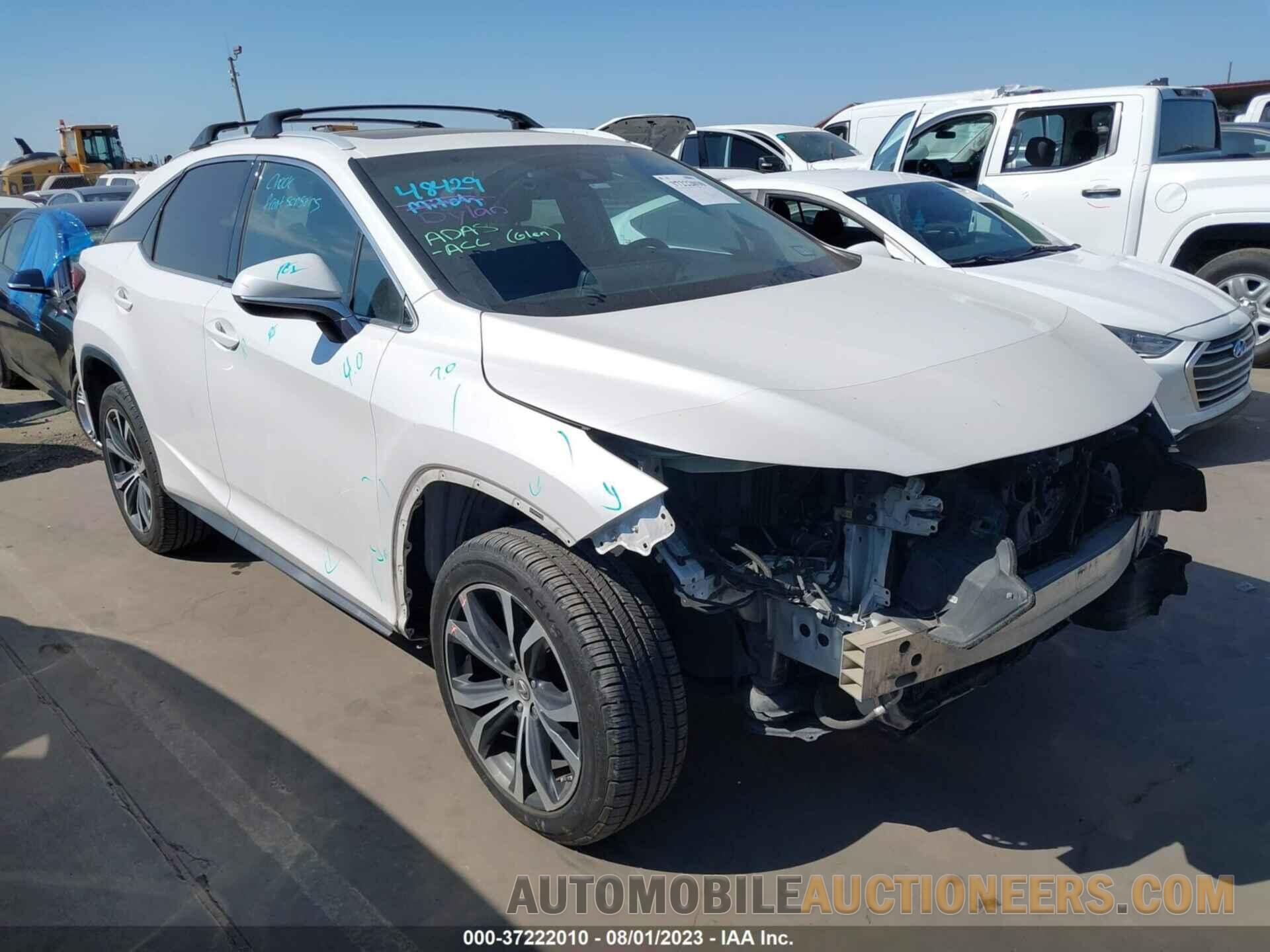 2T2BZMCA1GC017122 LEXUS RX 2016