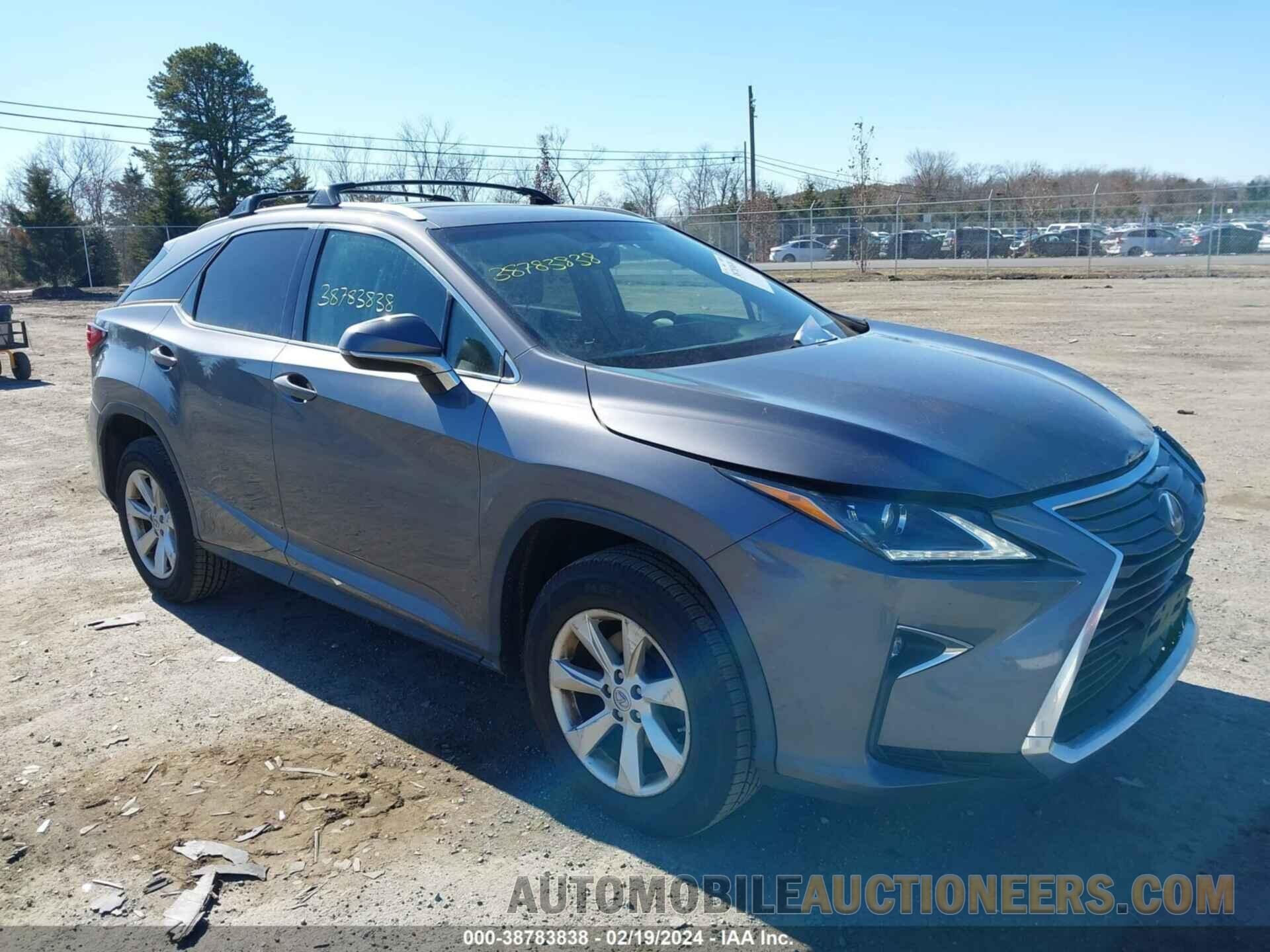 2T2BZMCA1GC026726 LEXUS RX 2016