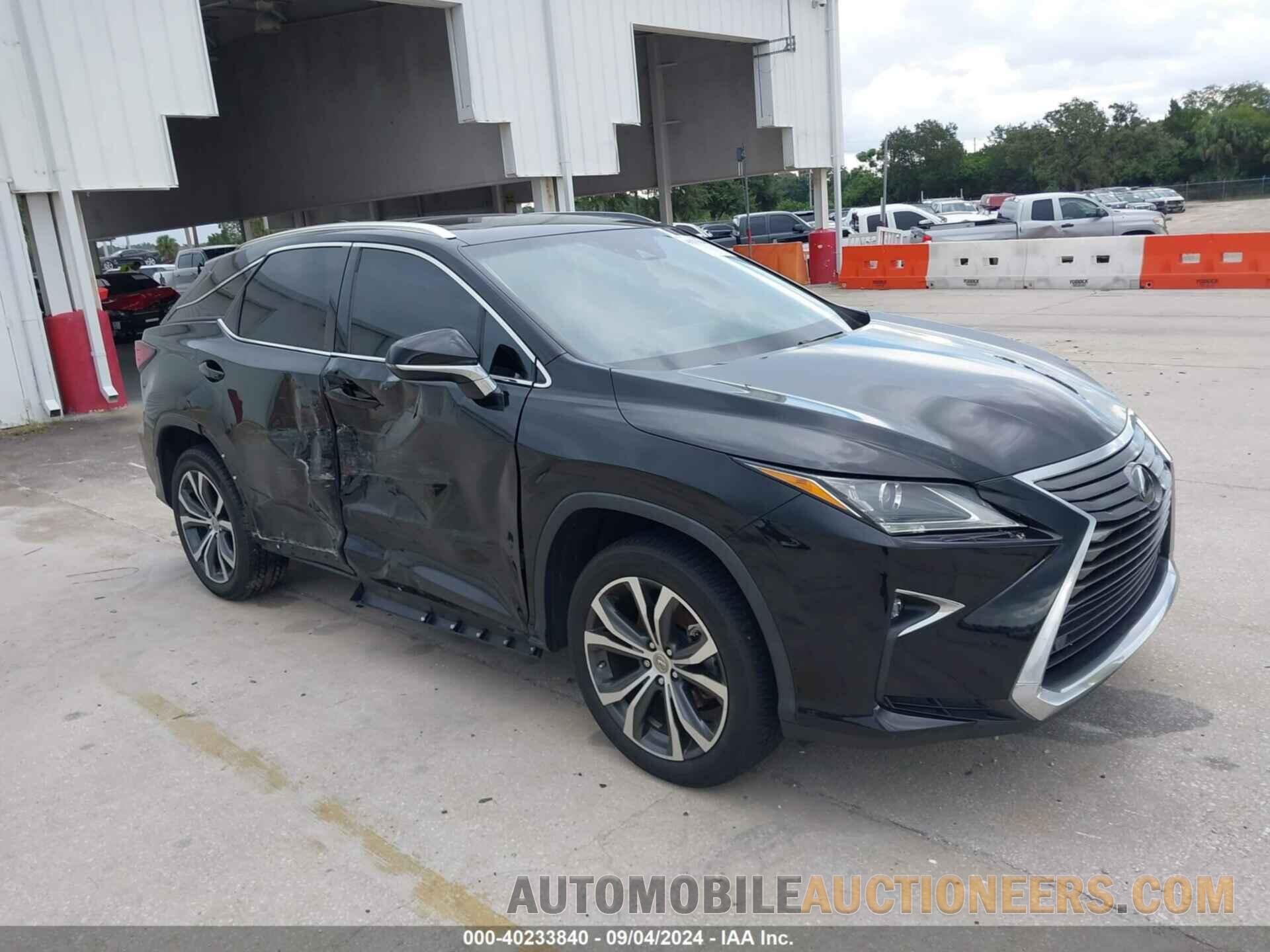 2T2BZMCA1GC029478 LEXUS RX 2016