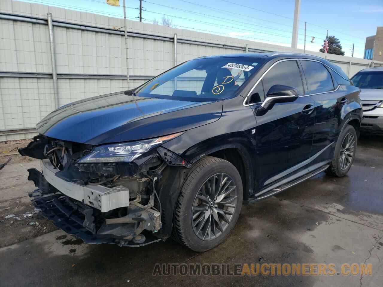 2T2BZMCA1GC046801 LEXUS RX350 2016