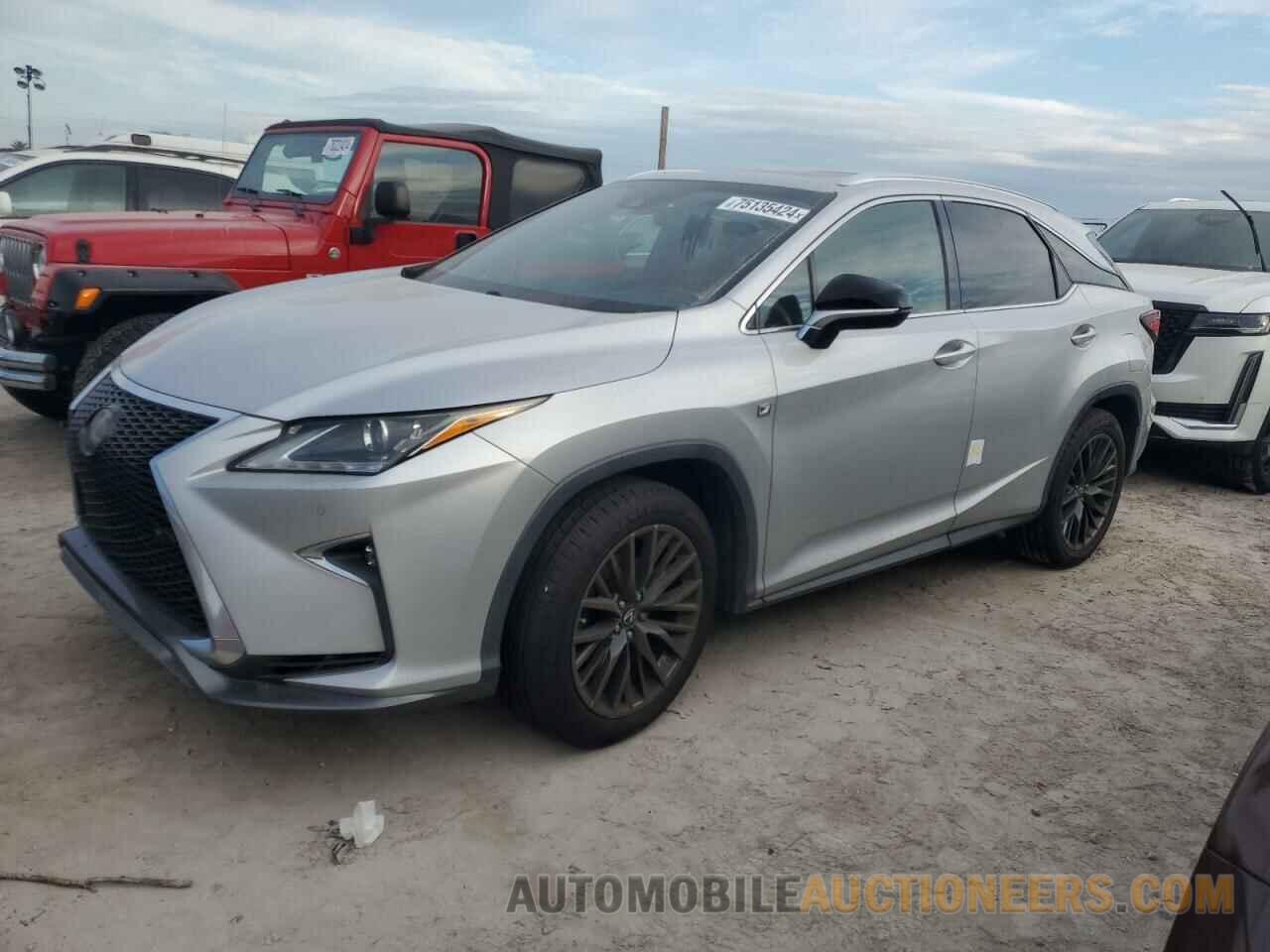 2T2BZMCA1GC049861 LEXUS RX350 2016