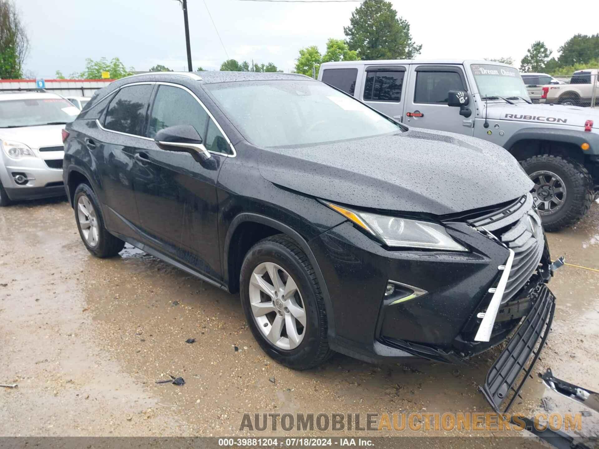 2T2BZMCA1HC075023 LEXUS RX 350 2017