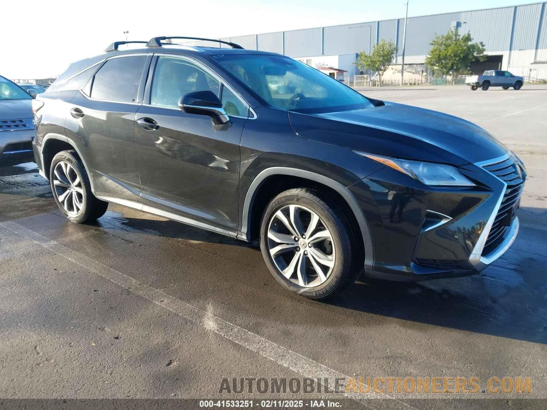 2T2BZMCA1HC090072 LEXUS RX 350 2017