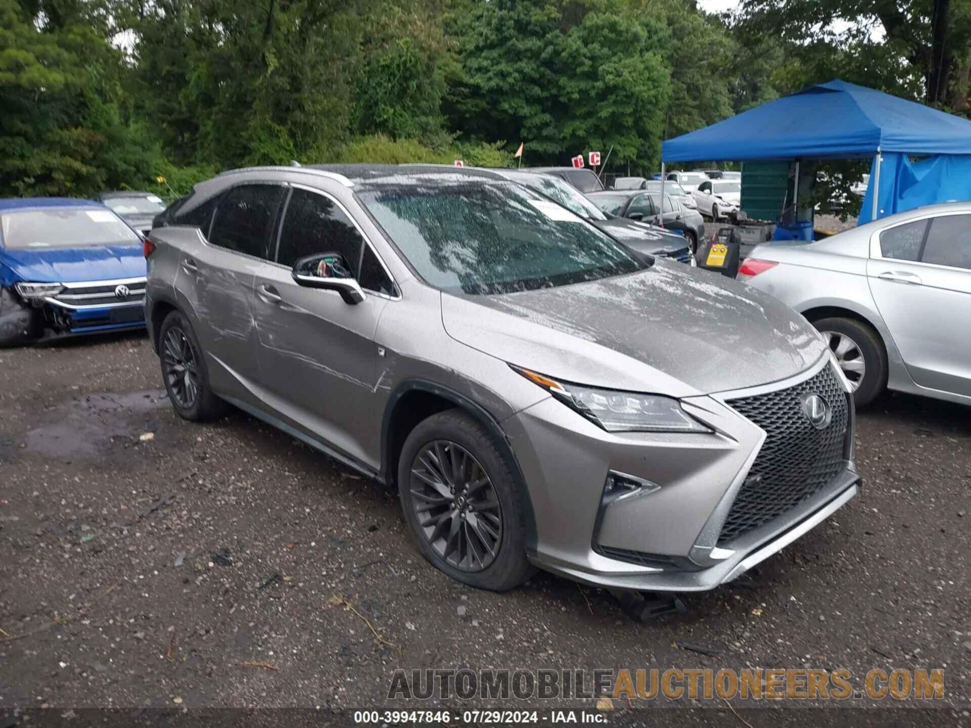 2T2BZMCA1HC106982 LEXUS RX 350 2017