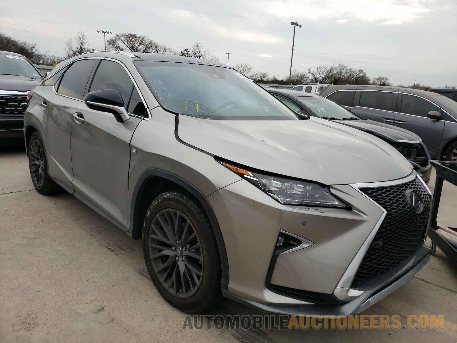 2T2BZMCA1JC143617 LEXUS RX350 2018