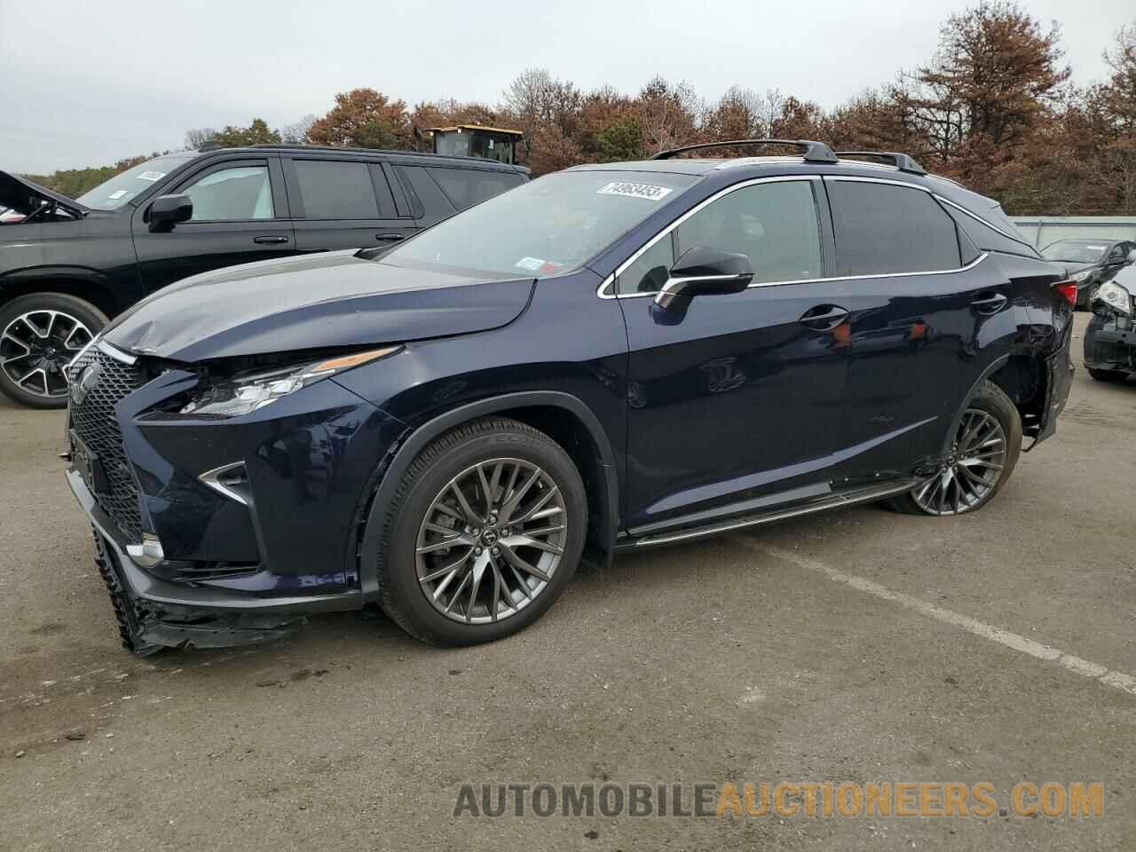 2T2BZMCA1KC167806 LEXUS RX350 2019