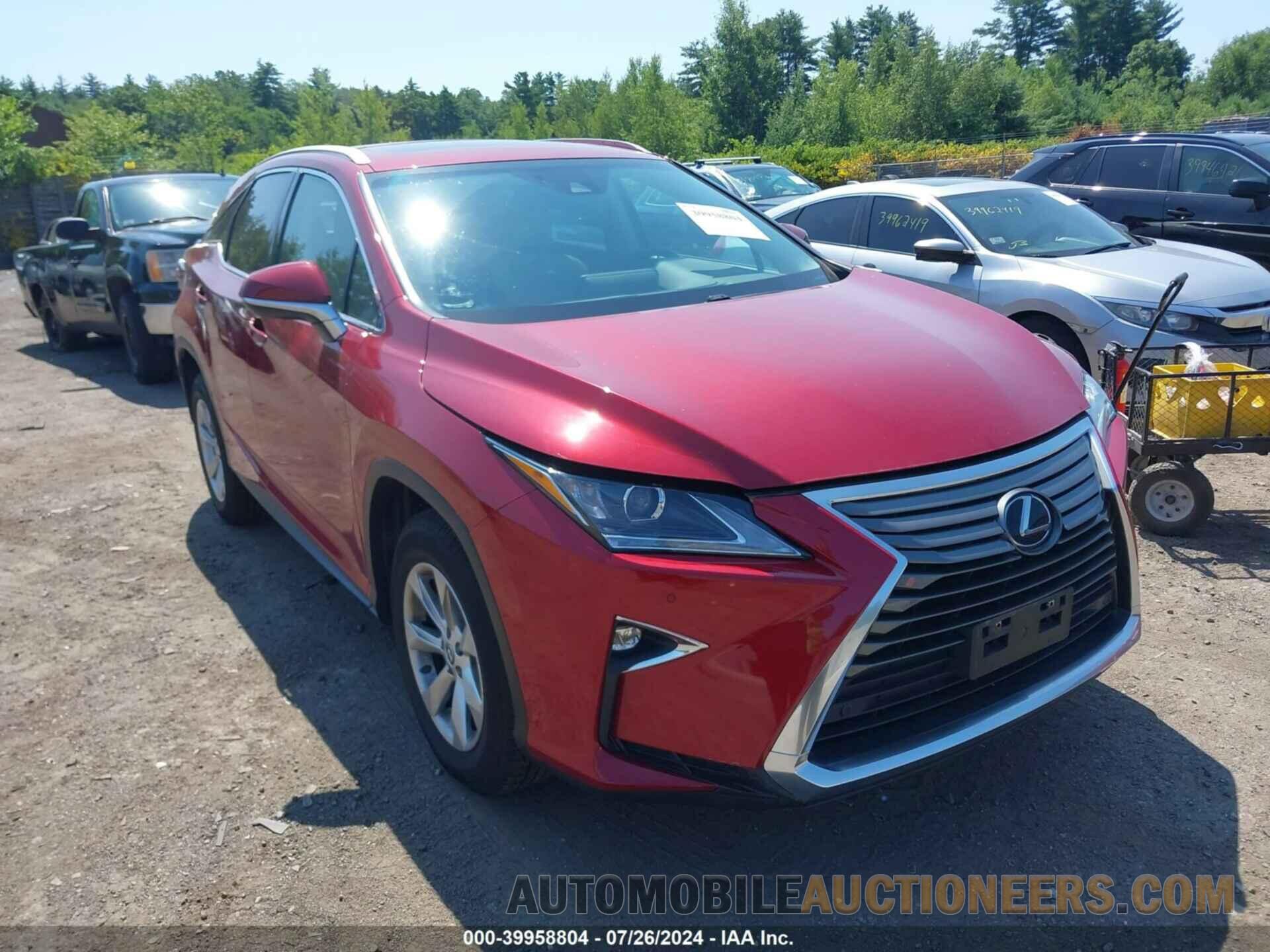 2T2BZMCA1KC175176 LEXUS RX 350 2019