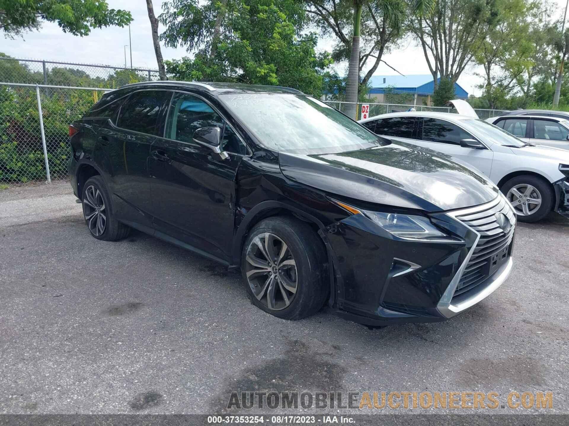 2T2BZMCA1KC189207 LEXUS RX 2019