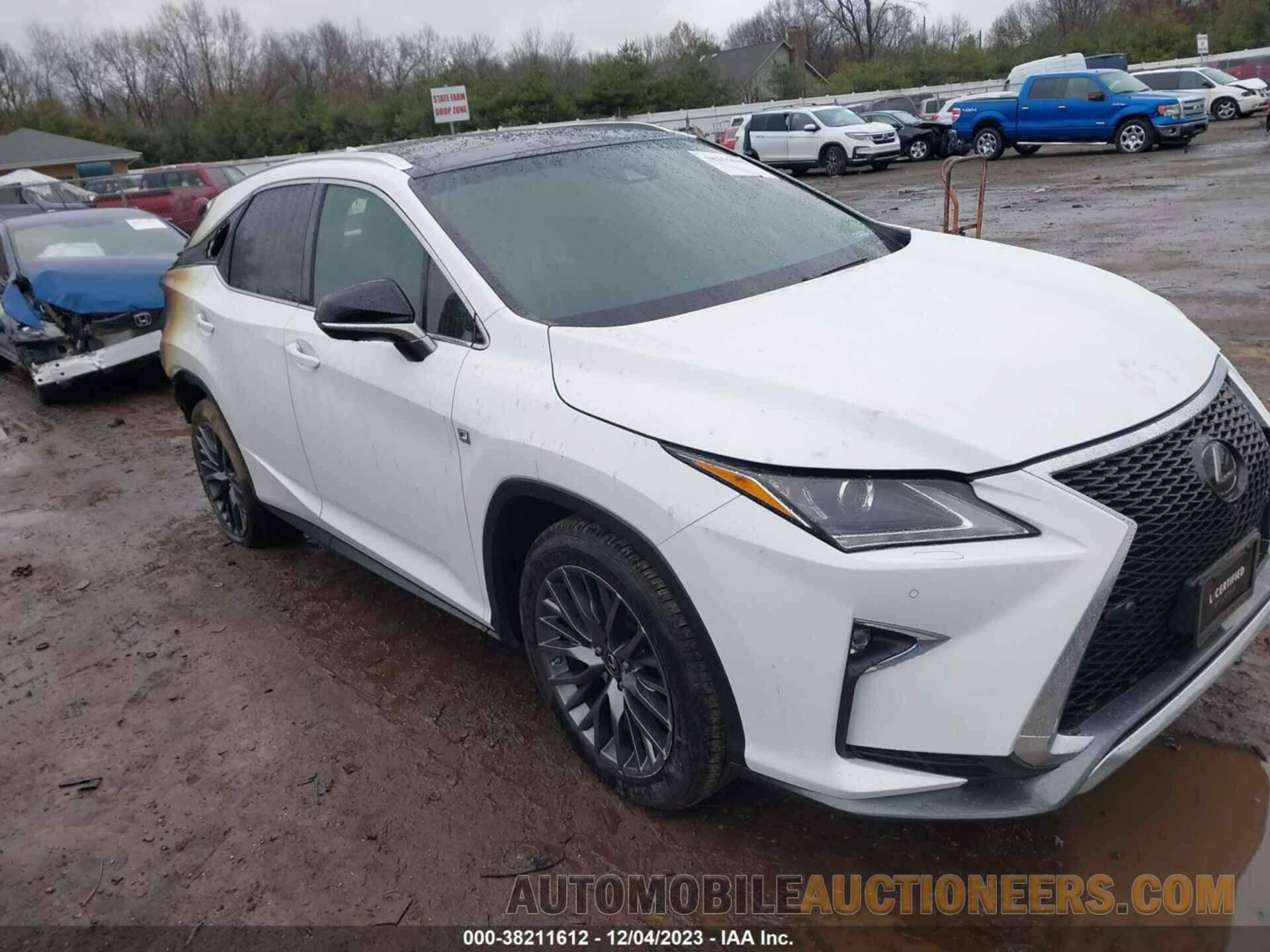 2T2BZMCA1KC194861 LEXUS RX 2019