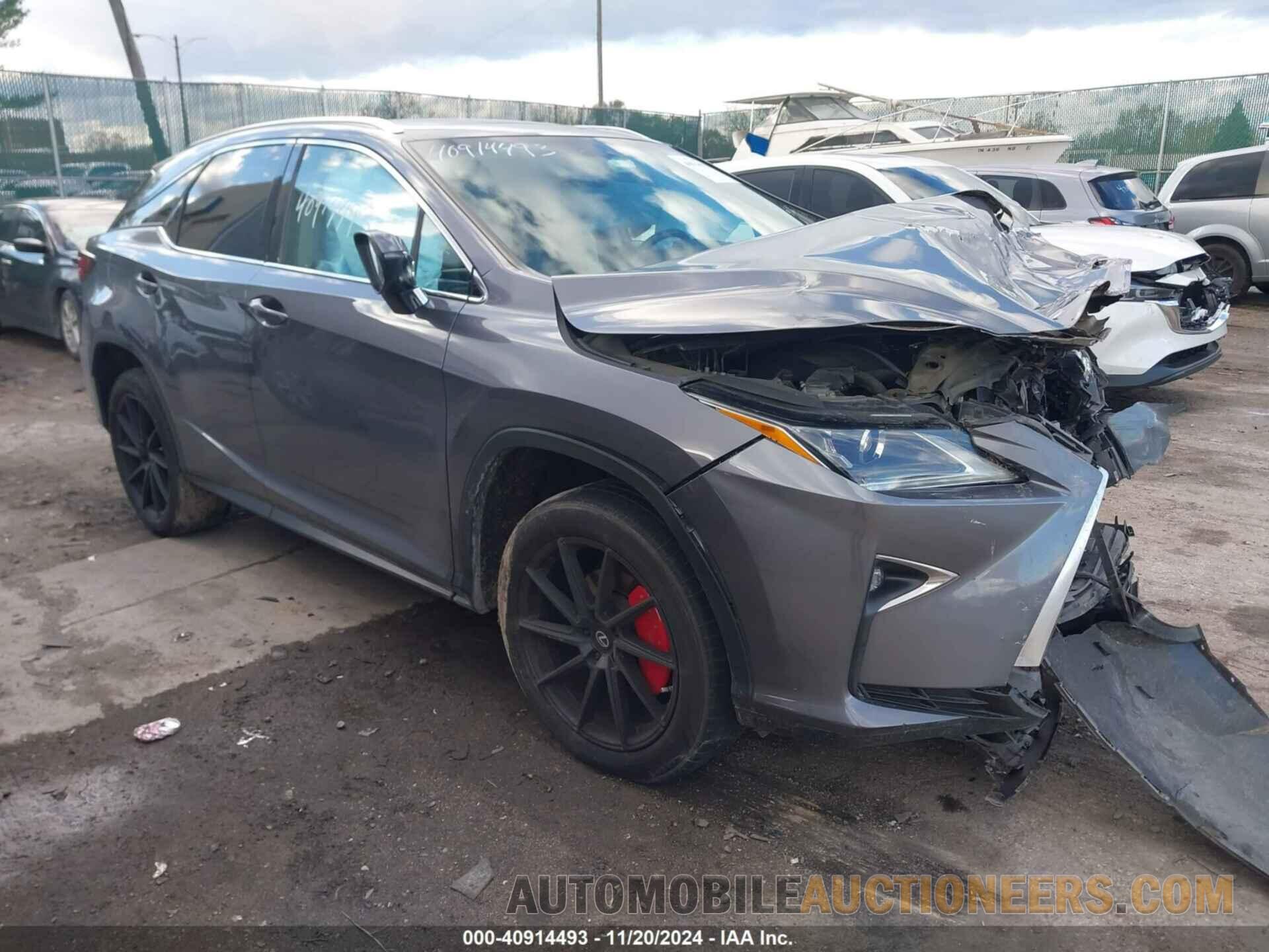 2T2BZMCA2GC006663 LEXUS RX 350 2016