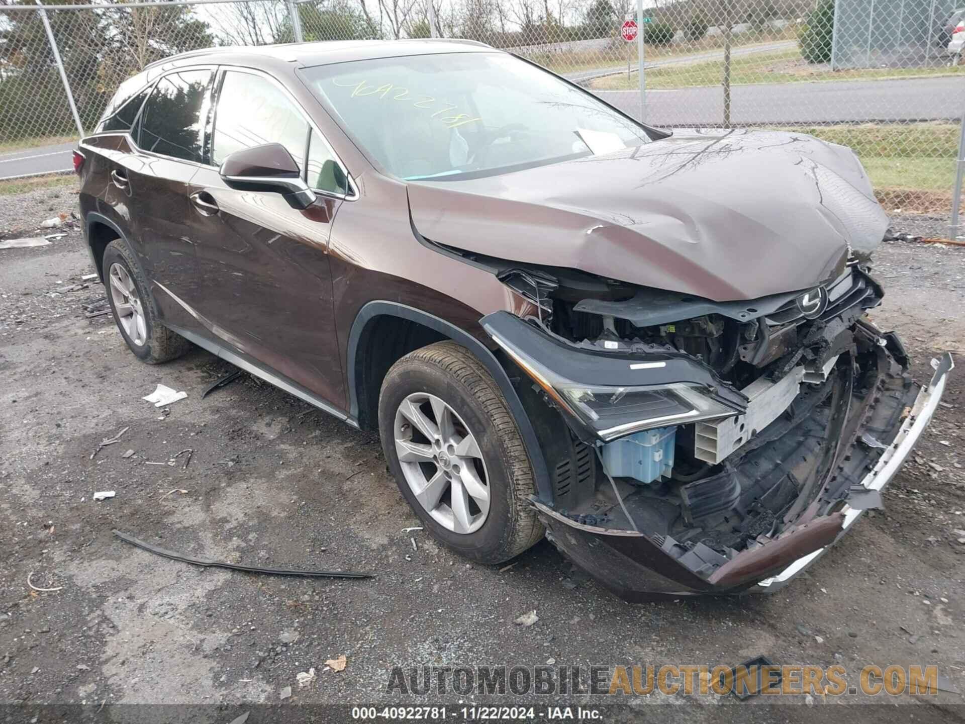 2T2BZMCA2GC007229 LEXUS RX 2016