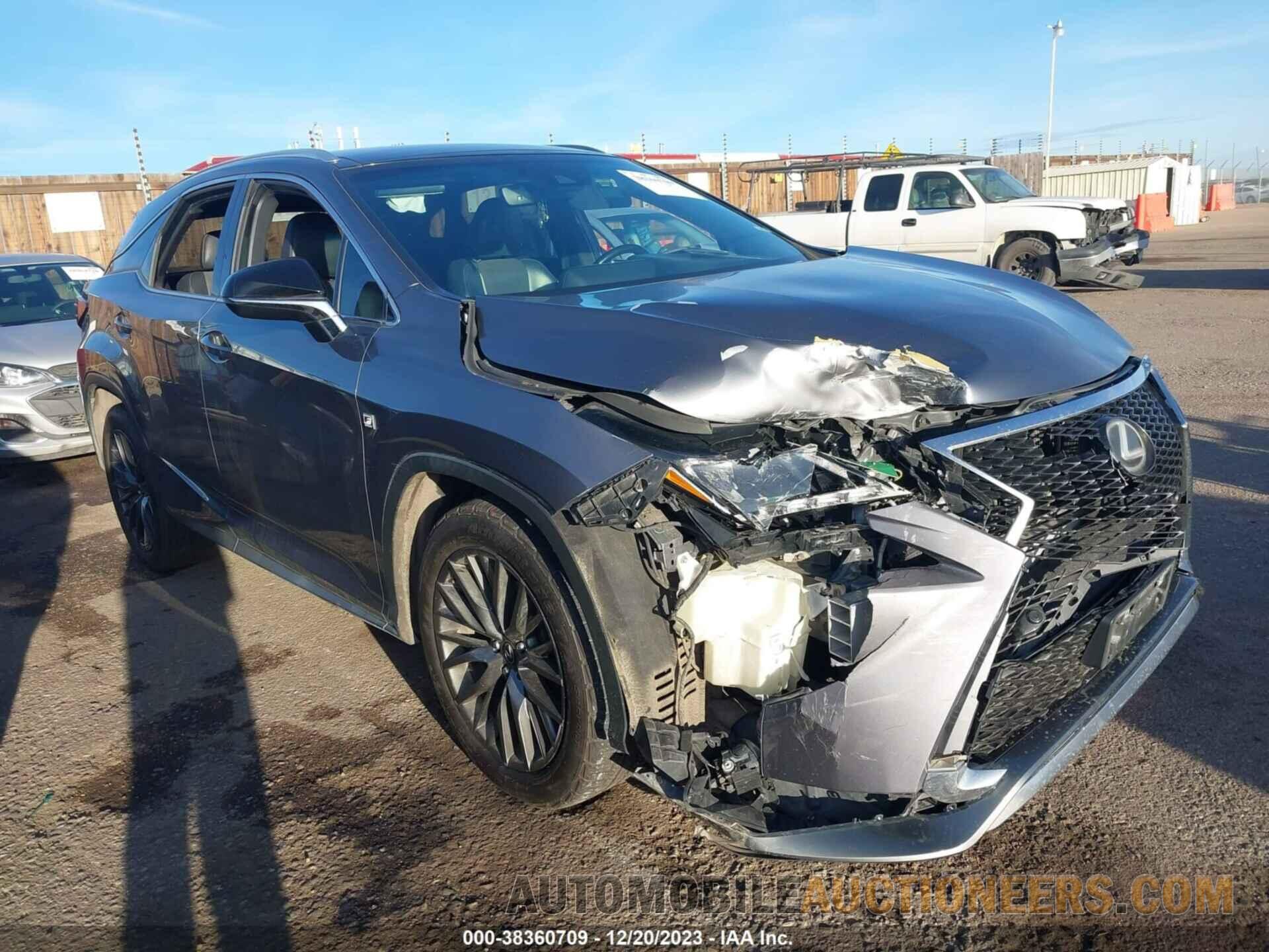 2T2BZMCA2GC008834 LEXUS RX 350 2016