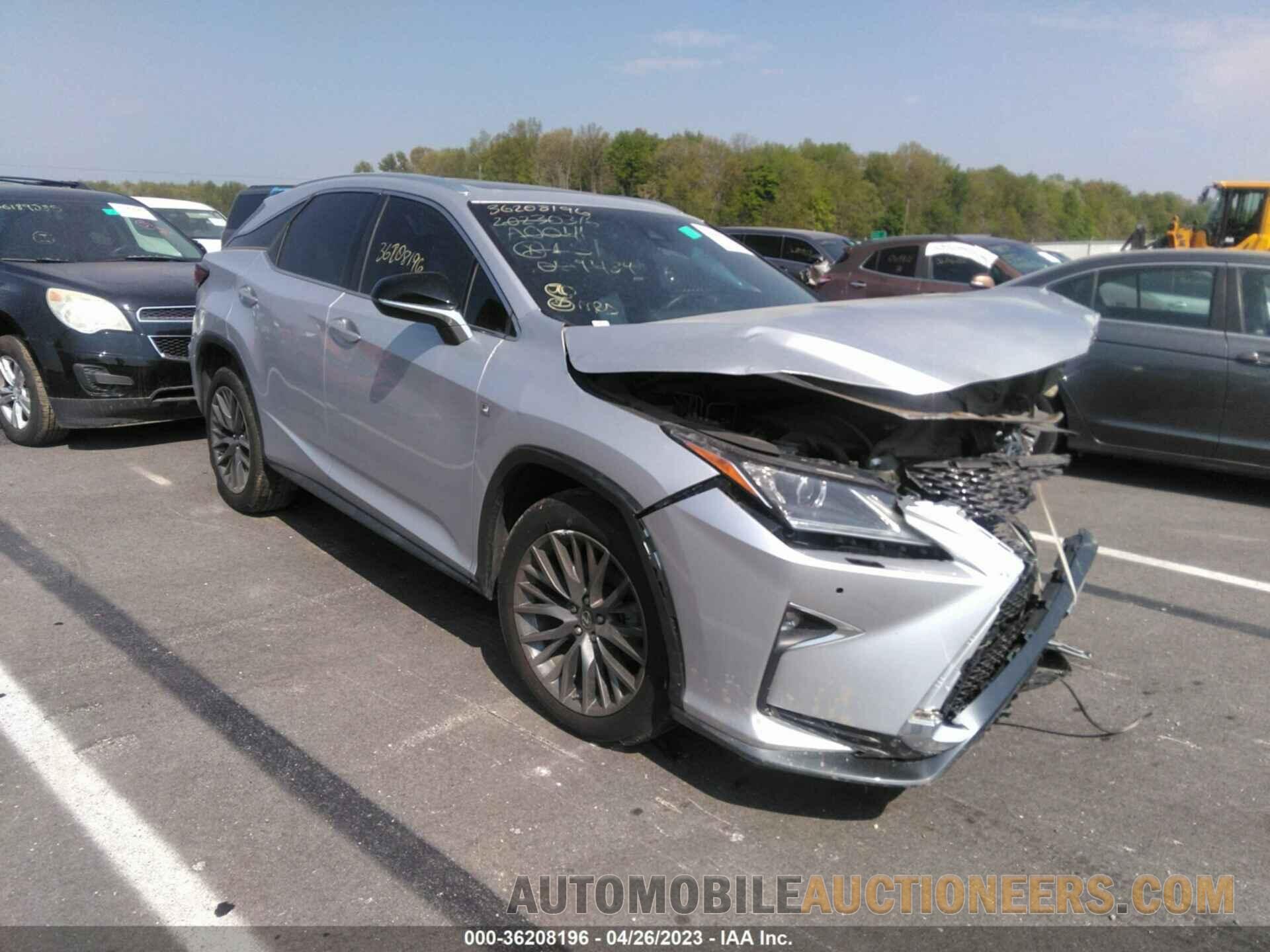 2T2BZMCA2GC009434 LEXUS RX 350 2016