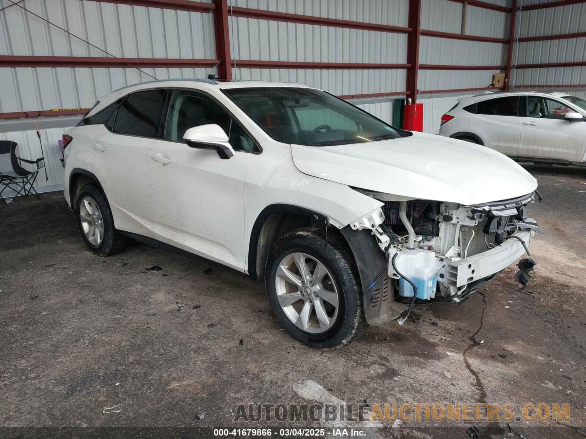 2T2BZMCA2GC017792 LEXUS RX 350 2016