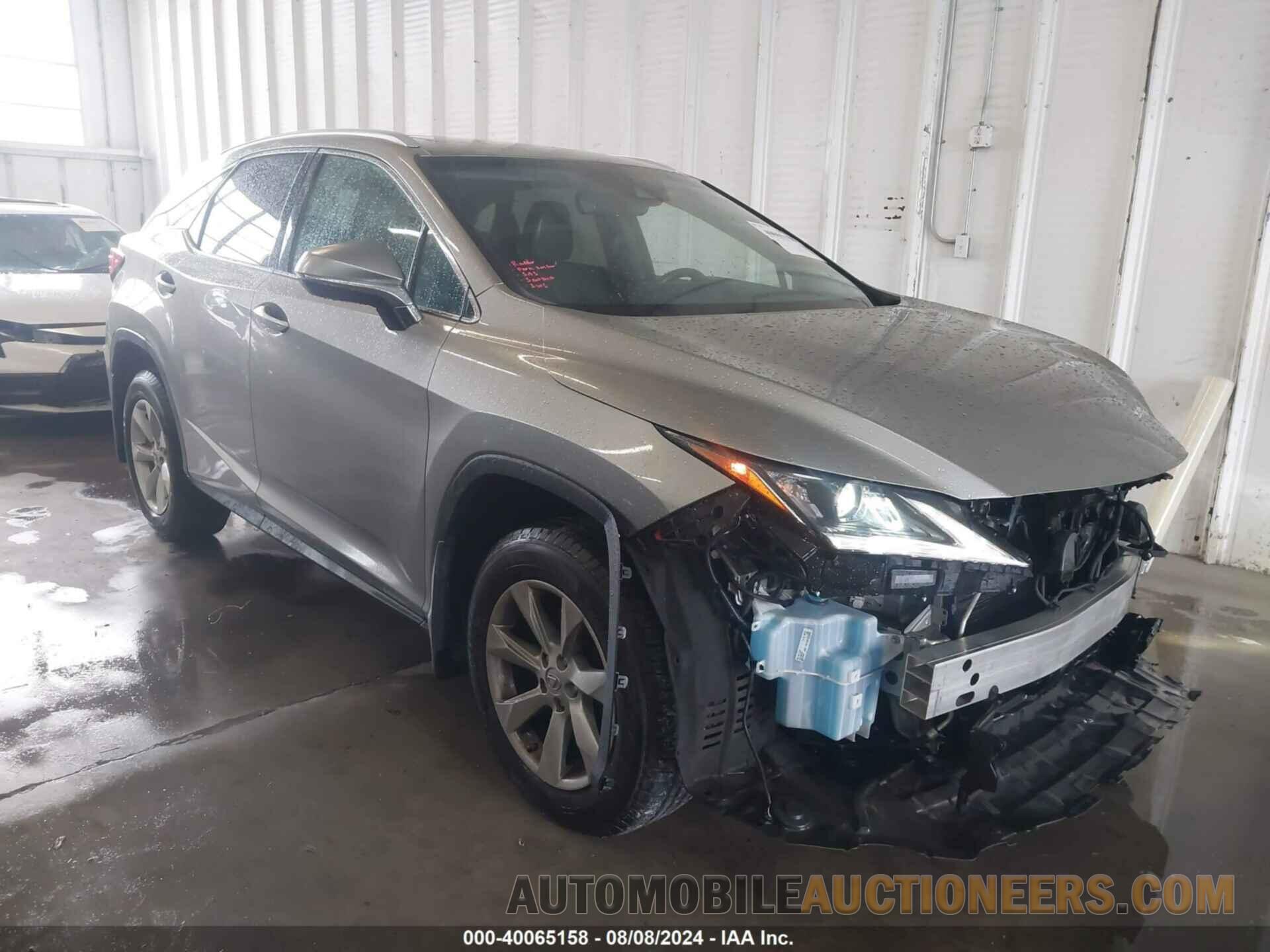 2T2BZMCA2HC091120 LEXUS RX 350 2017