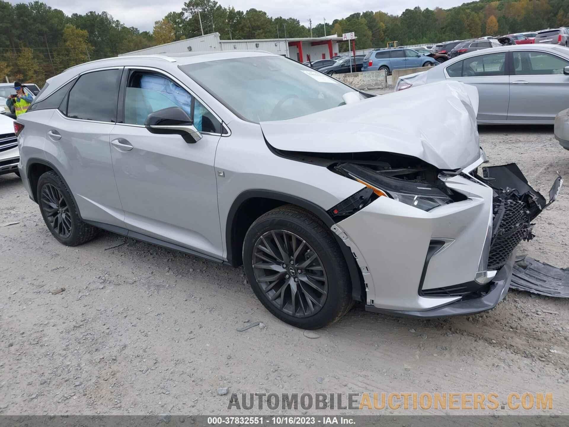 2T2BZMCA2HC103900 LEXUS RX 2017