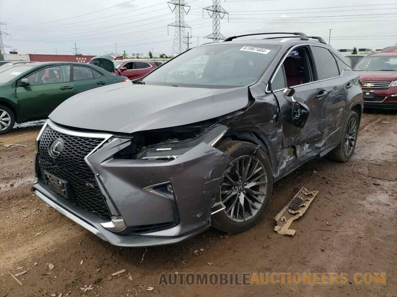 2T2BZMCA2JC161494 LEXUS RX350 2018