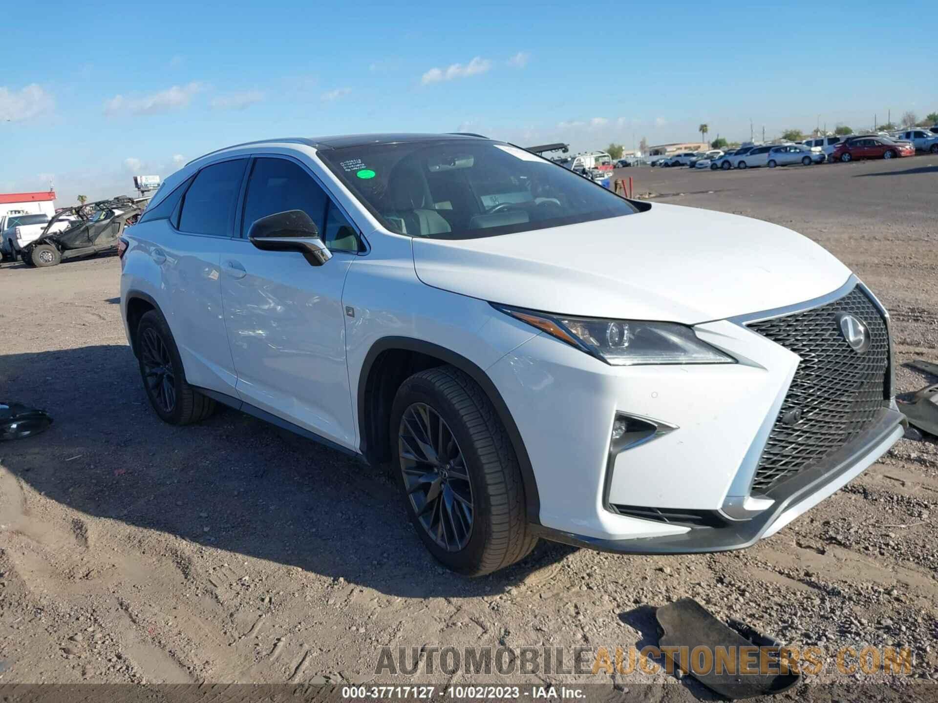 2T2BZMCA3GC004176 LEXUS RX 350 2016