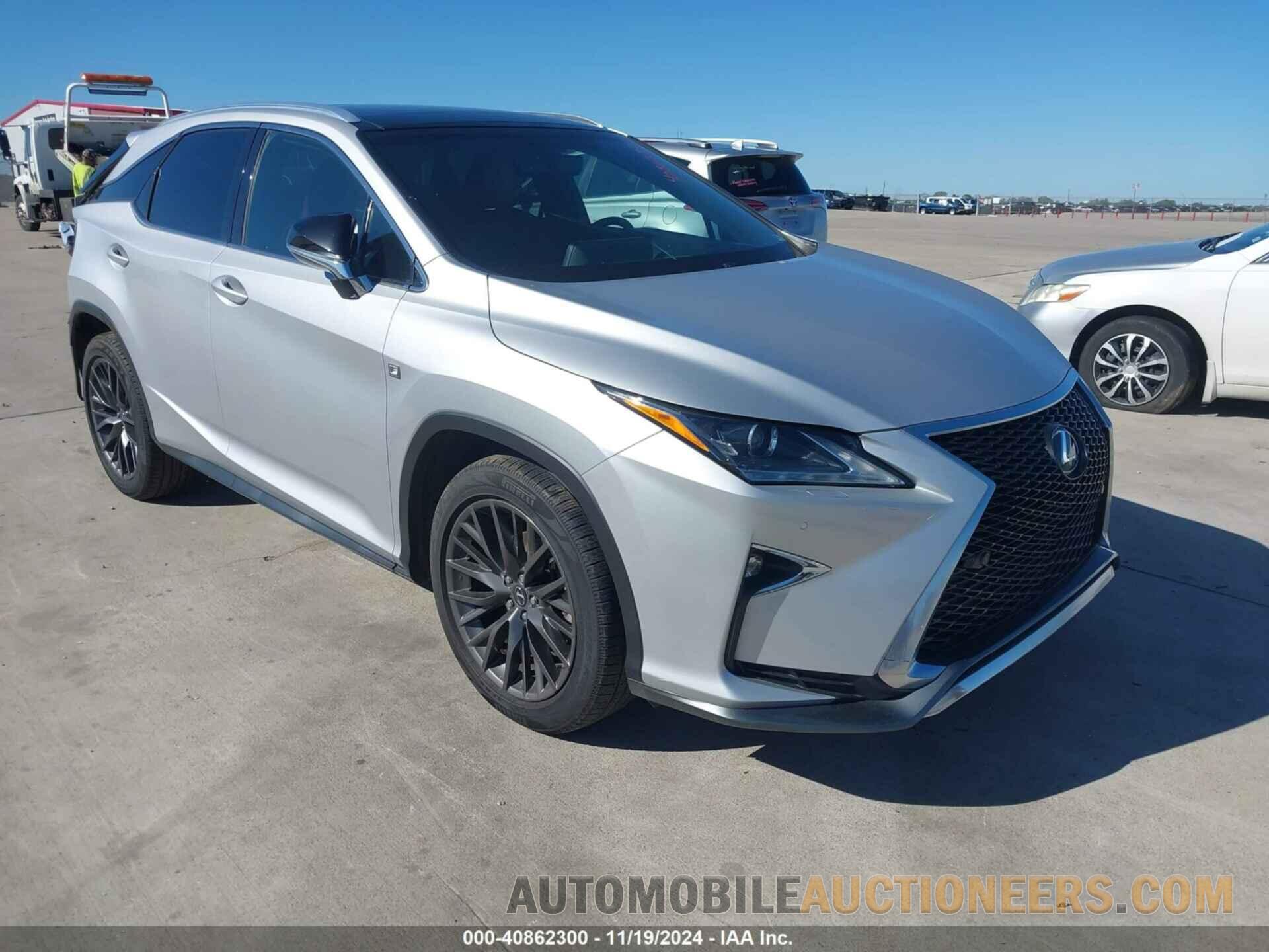 2T2BZMCA3GC007157 LEXUS RX 350 2016