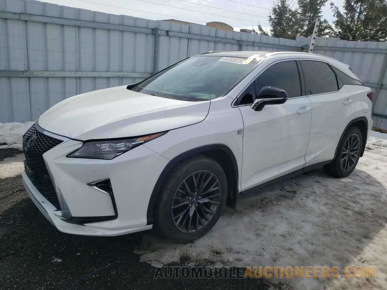 2T2BZMCA3GC009622 LEXUS RX350 2016