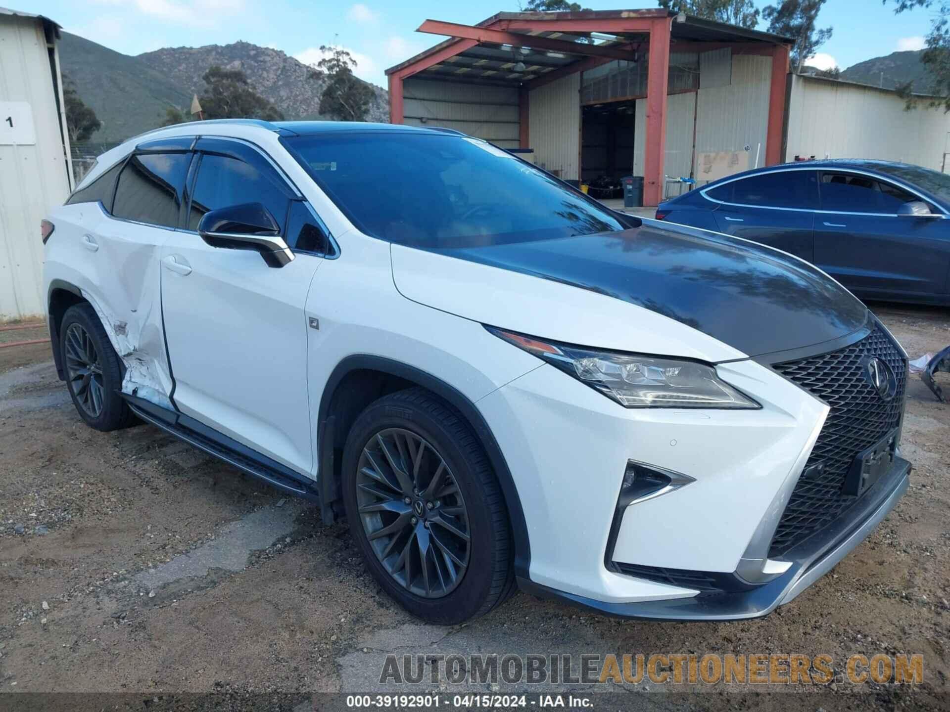 2T2BZMCA3GC011516 LEXUS RX 350 2016