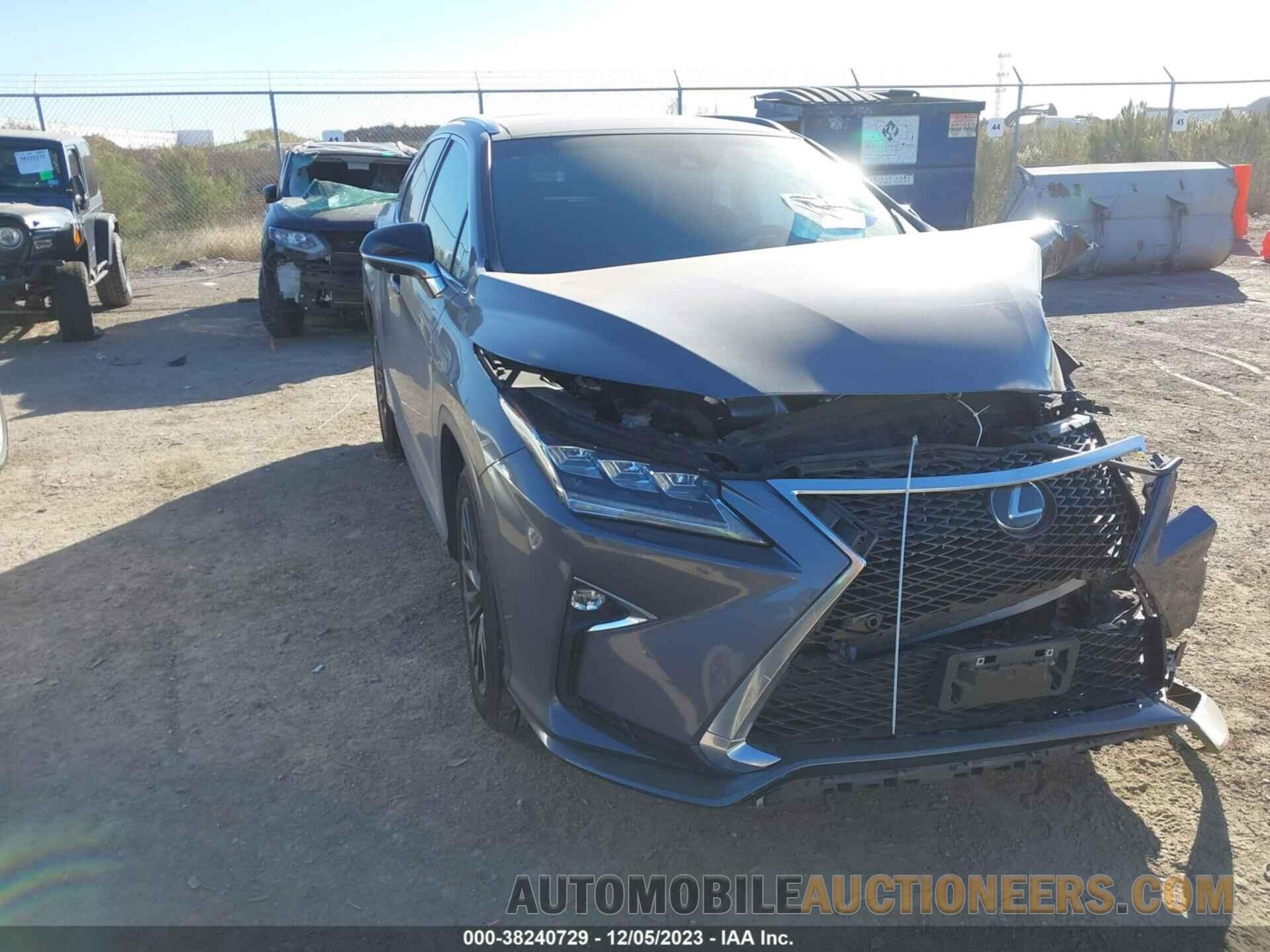 2T2BZMCA3GC038005 LEXUS RX 2016