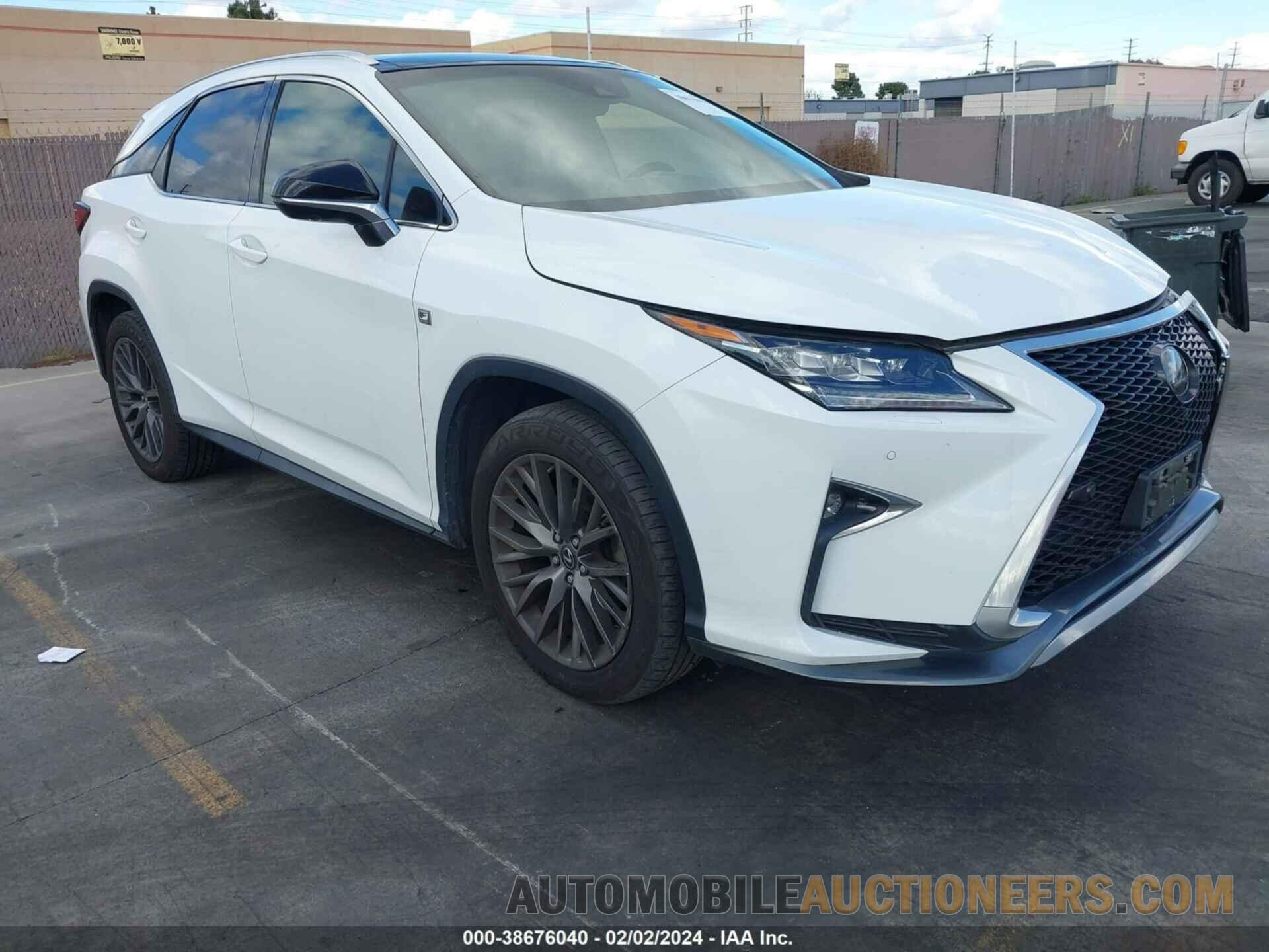 2T2BZMCA3GC052731 LEXUS RX 350 2016