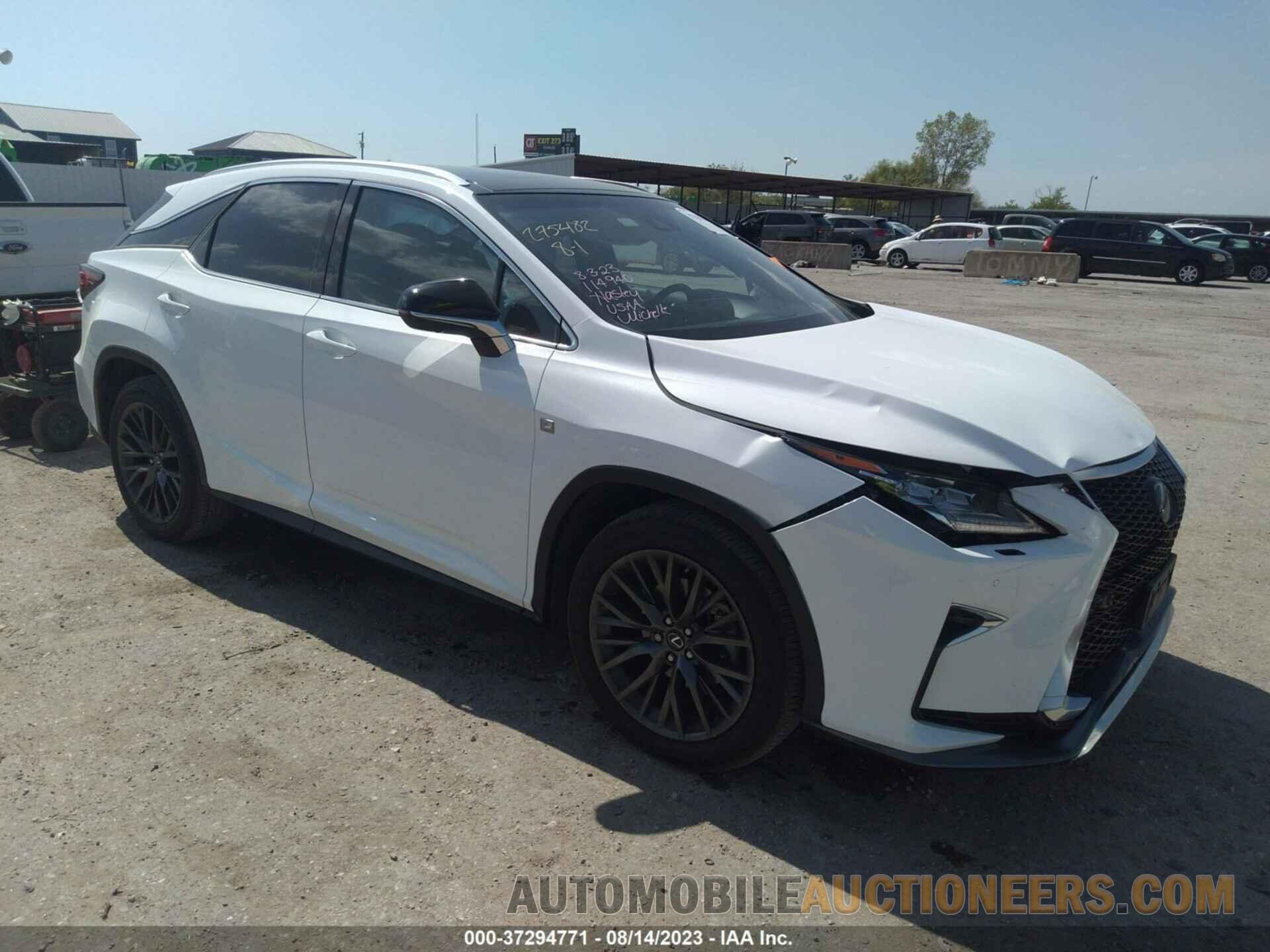 2T2BZMCA3HC073841 LEXUS RX 2017