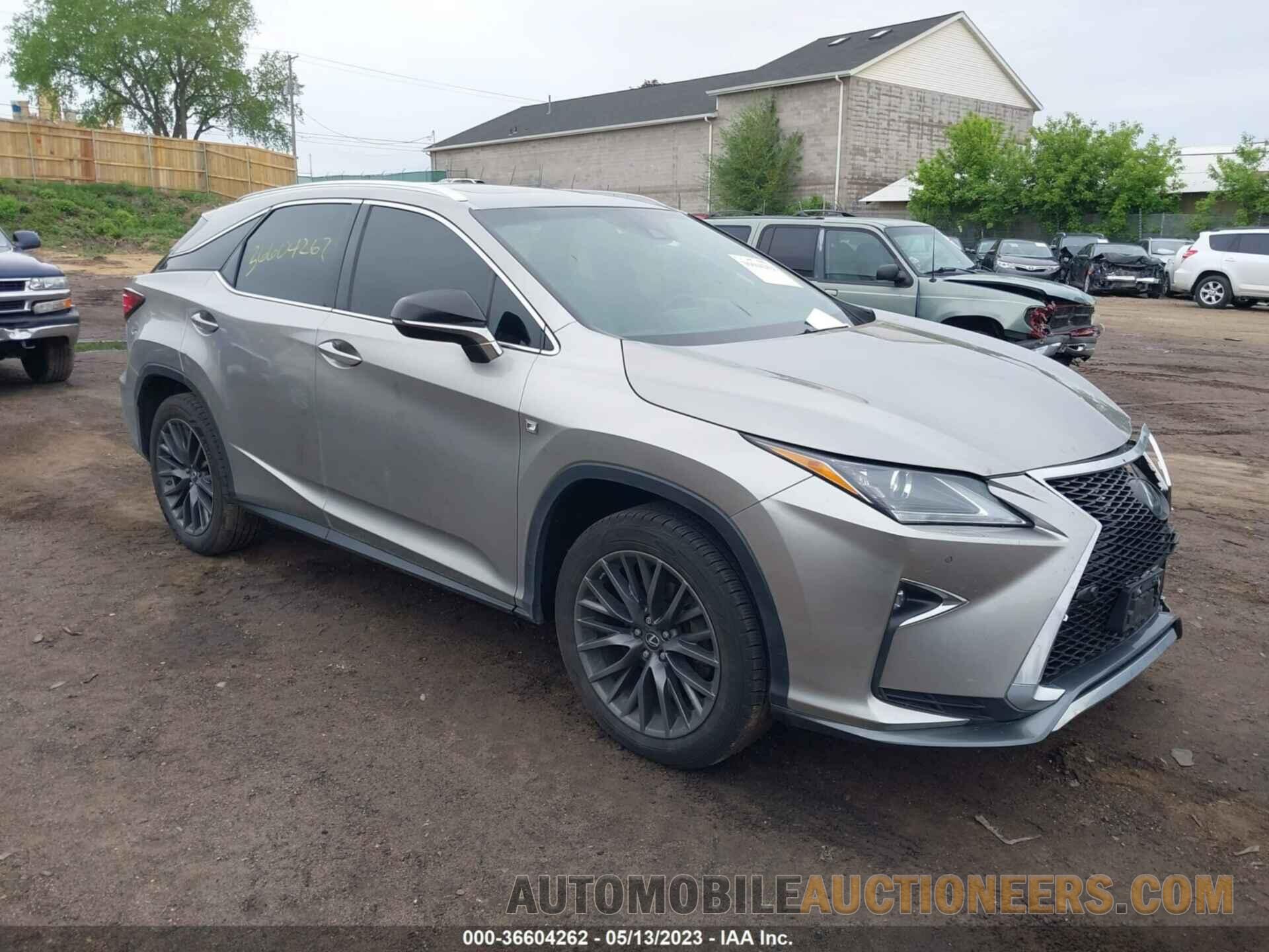 2T2BZMCA3HC093037 LEXUS RX 2017