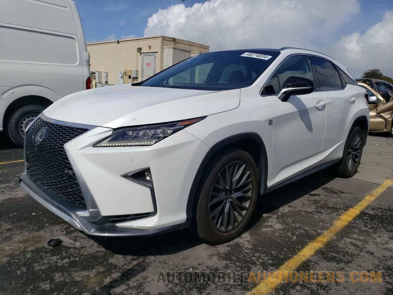 2T2BZMCA3HC125050 LEXUS RX350 2017