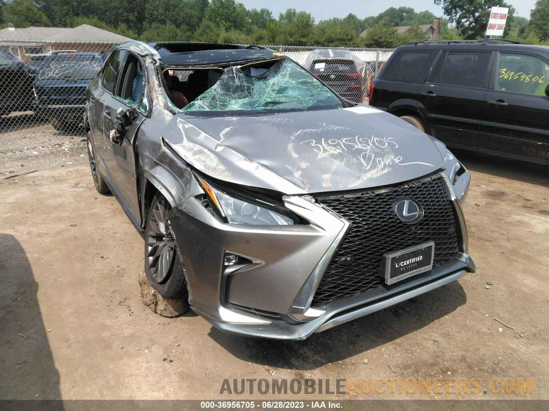 2T2BZMCA3KC190861 LEXUS RX 2019