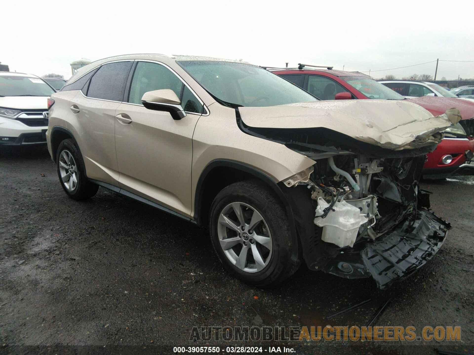 2T2BZMCA3KC208016 LEXUS RX 2019