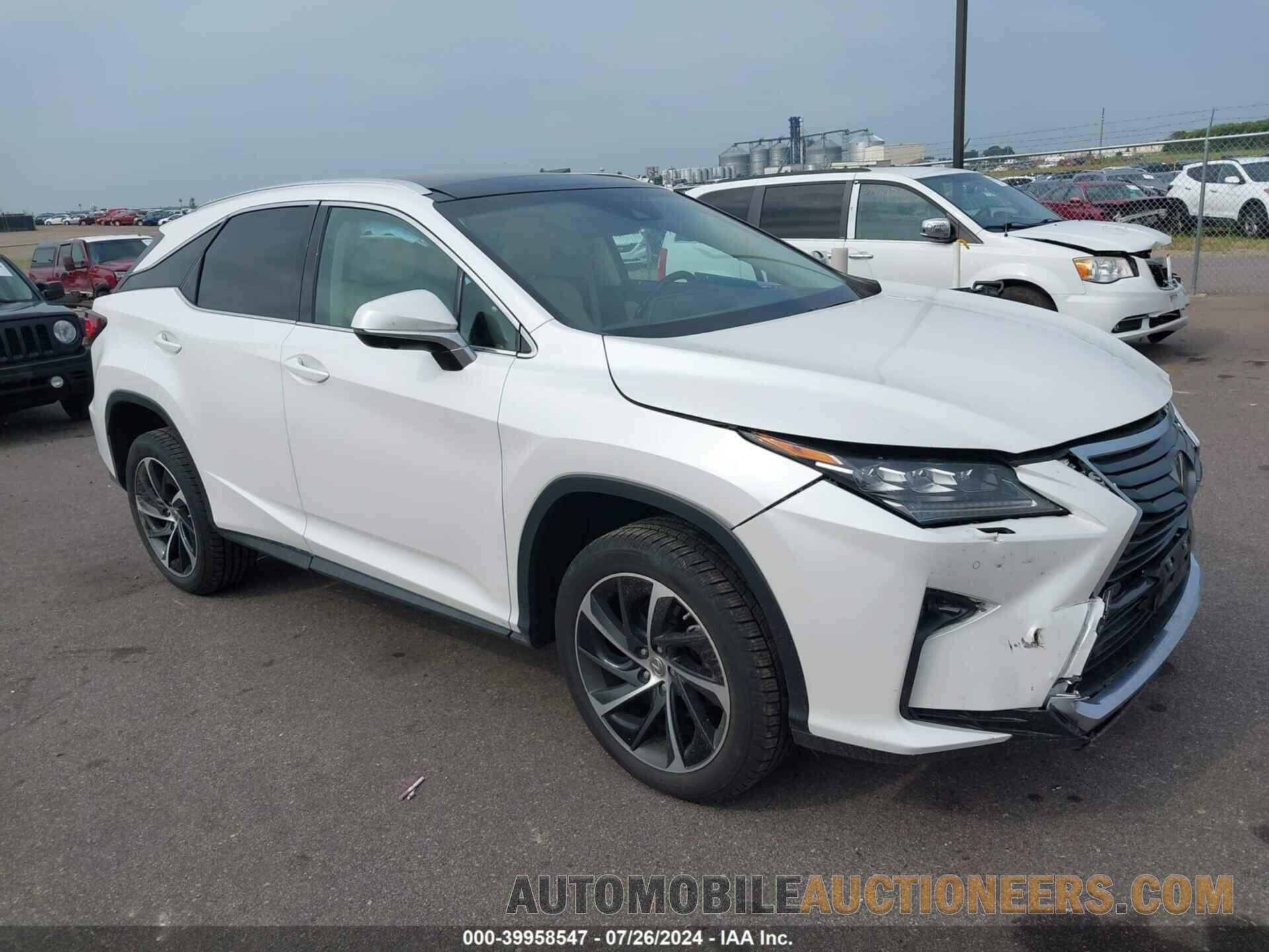 2T2BZMCA4GC008964 LEXUS RX 350 2016