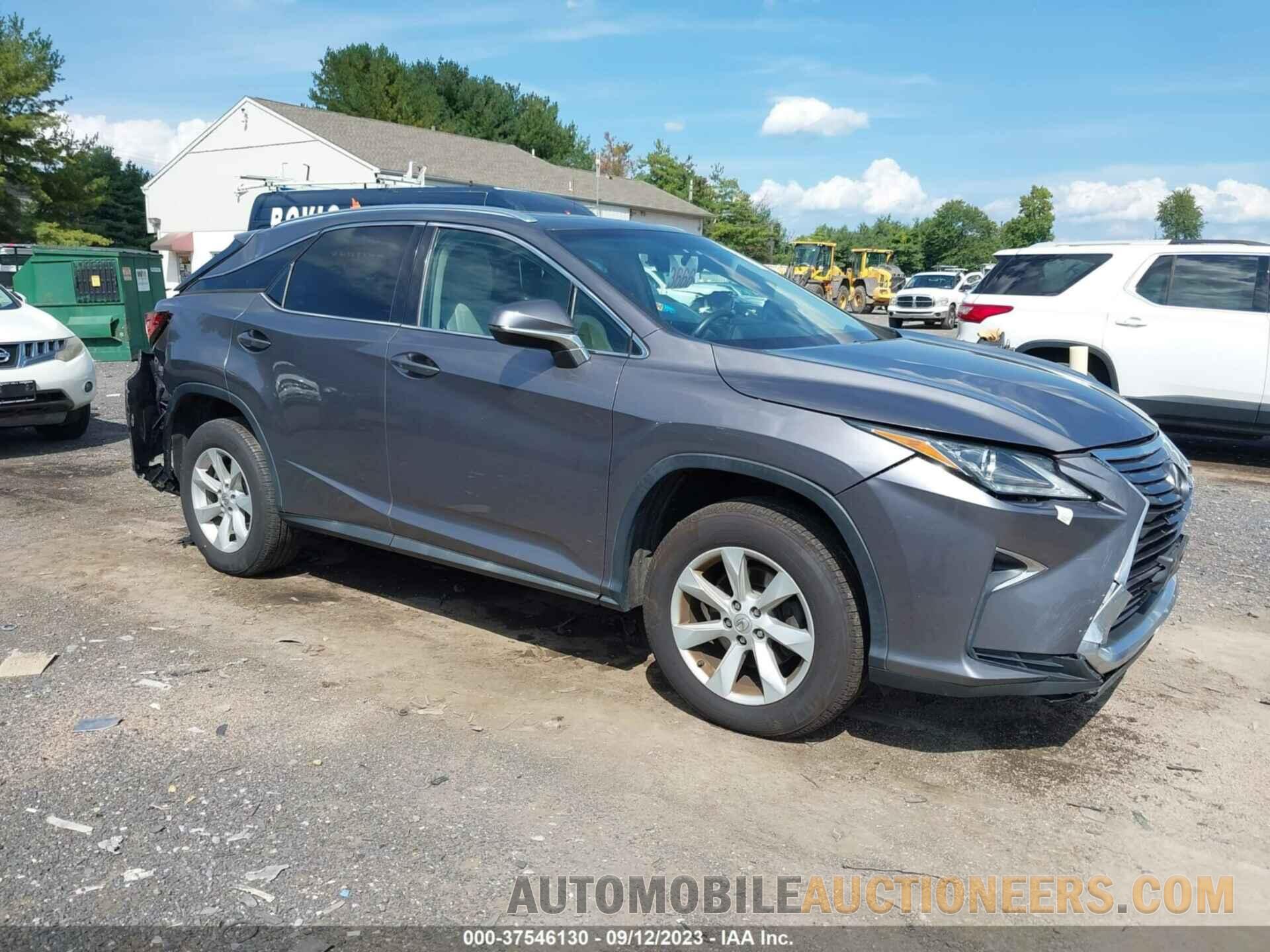 2T2BZMCA4GC009645 LEXUS RX 350 2016