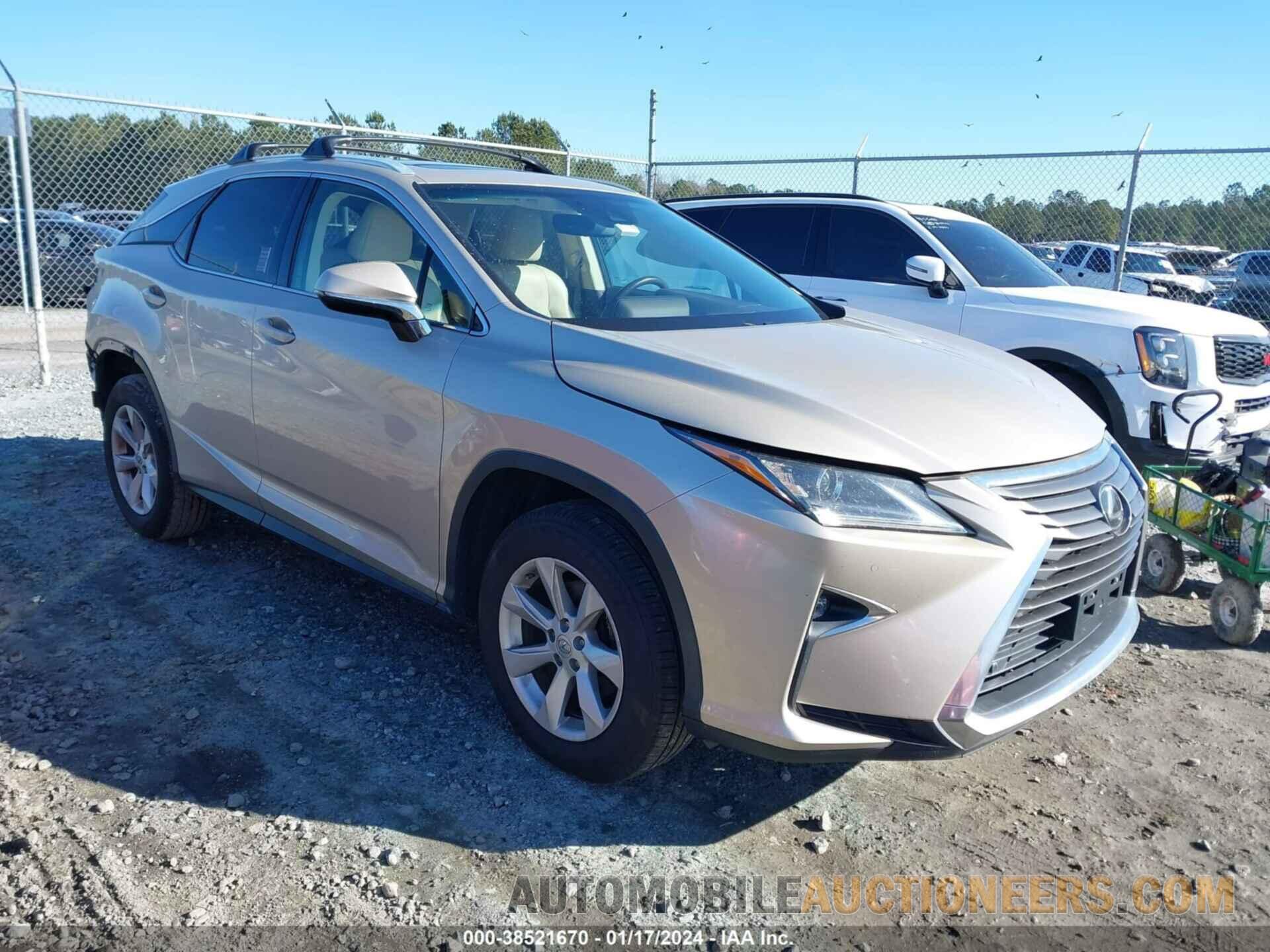 2T2BZMCA4GC024243 LEXUS RX 350 2016