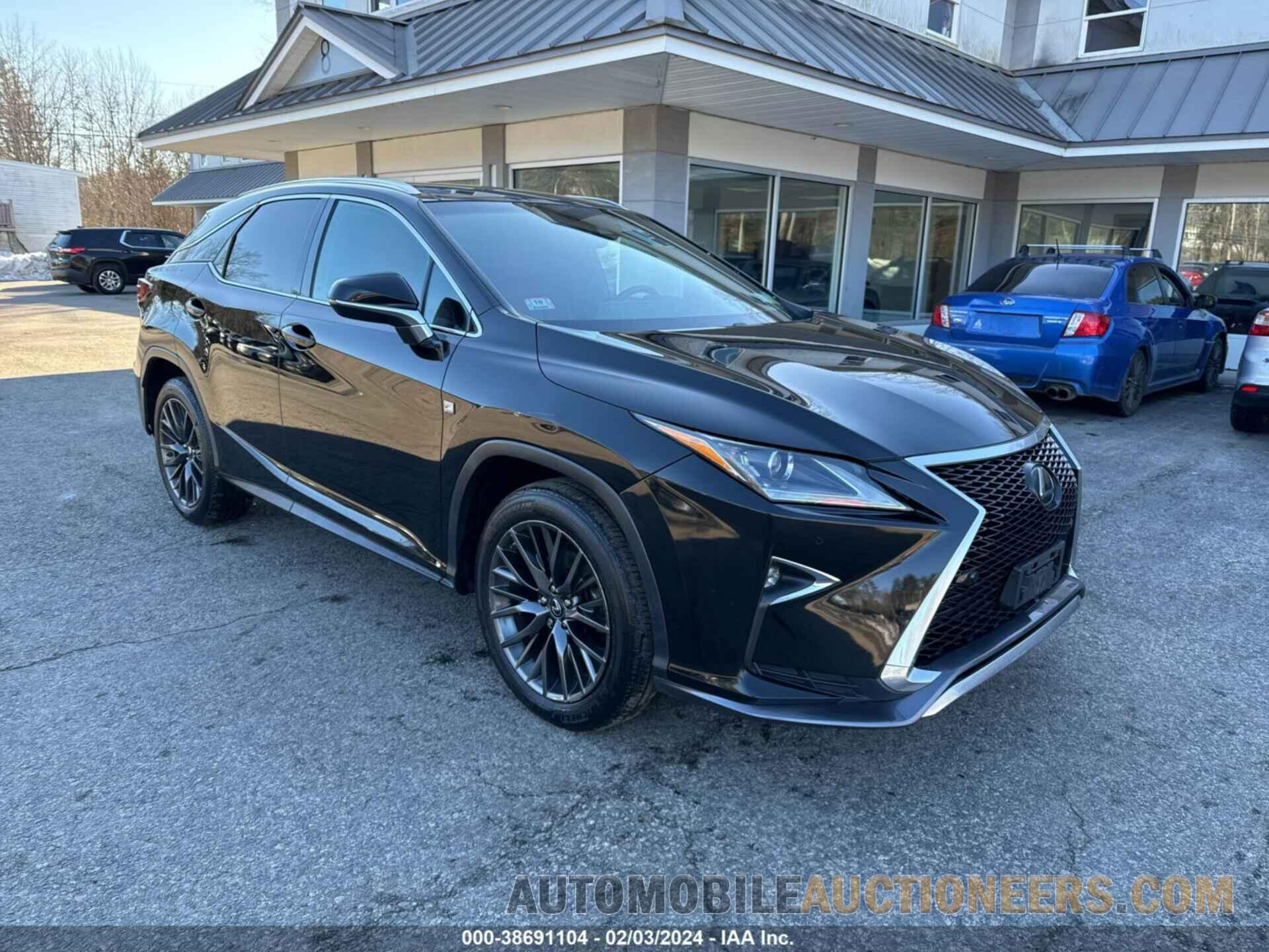 2T2BZMCA4GC029314 LEXUS RX 350 2016