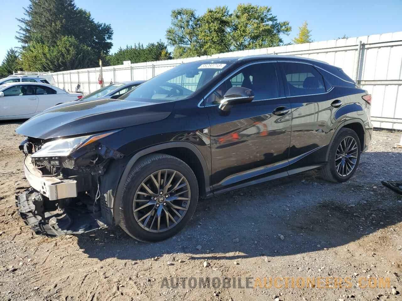 2T2BZMCA4GC037493 LEXUS RX350 2016