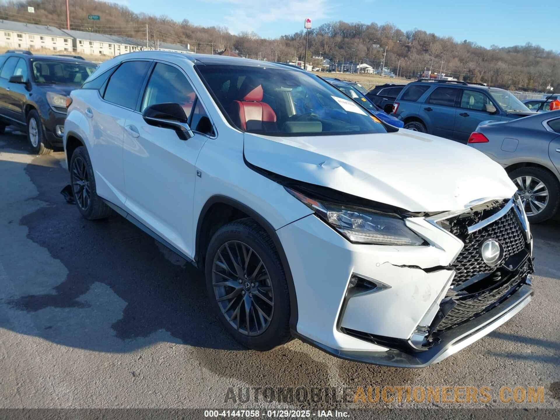 2T2BZMCA4GC050213 LEXUS RX 350 2016