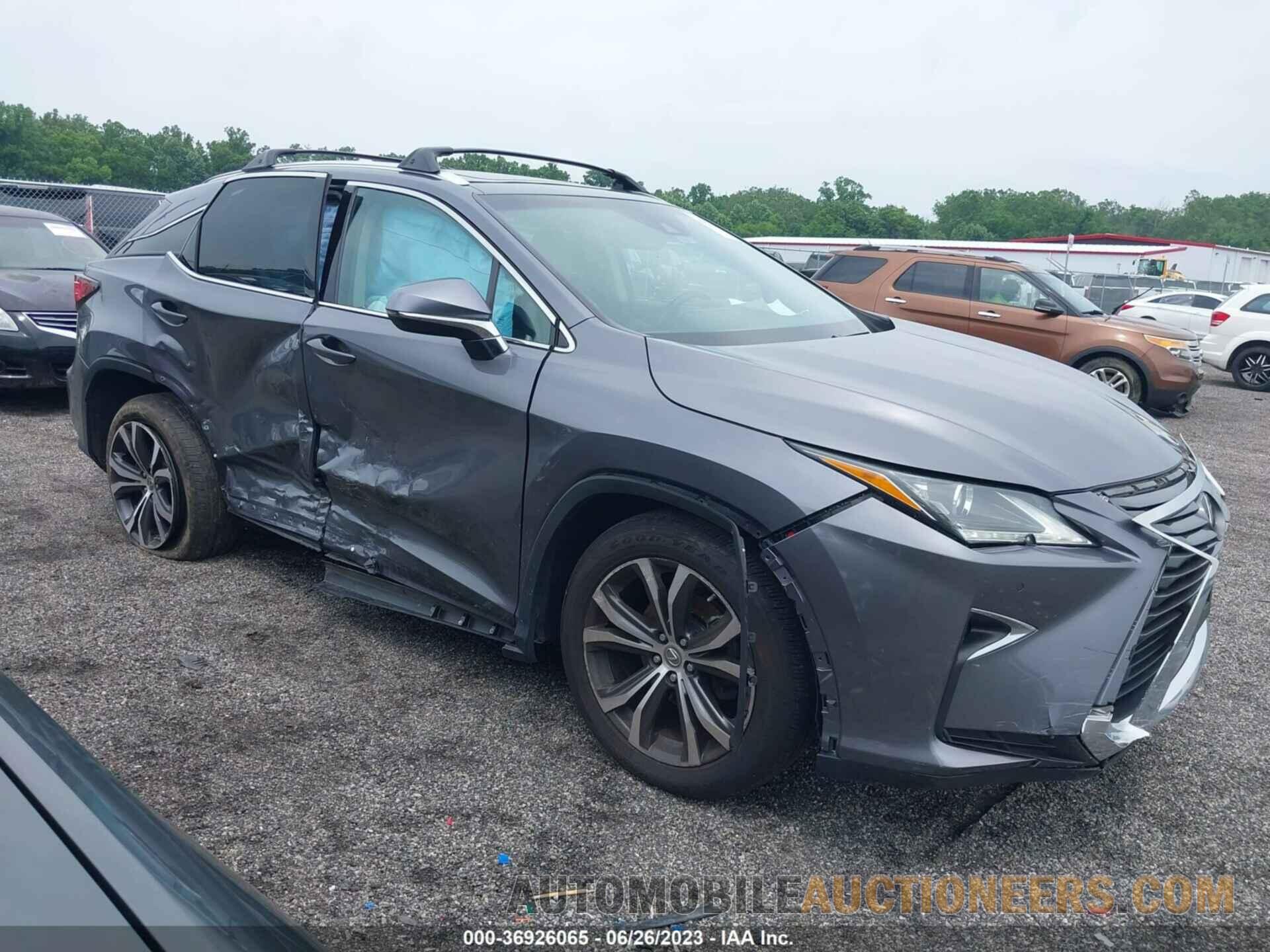 2T2BZMCA4HC078966 LEXUS RX 2017